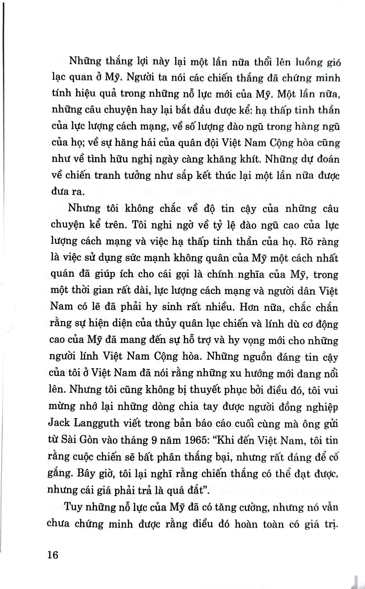 Quá Trình Phát Triển Và Sụp Đổ Của Chế Độ Ngô Đình Diệm - Ngập Giữa Vũng Lầy - David Halberstam