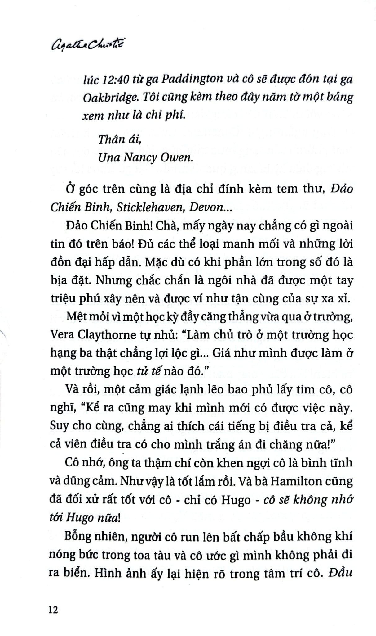 Và Rồi Chẳng Còn Ai - Agatha Christie