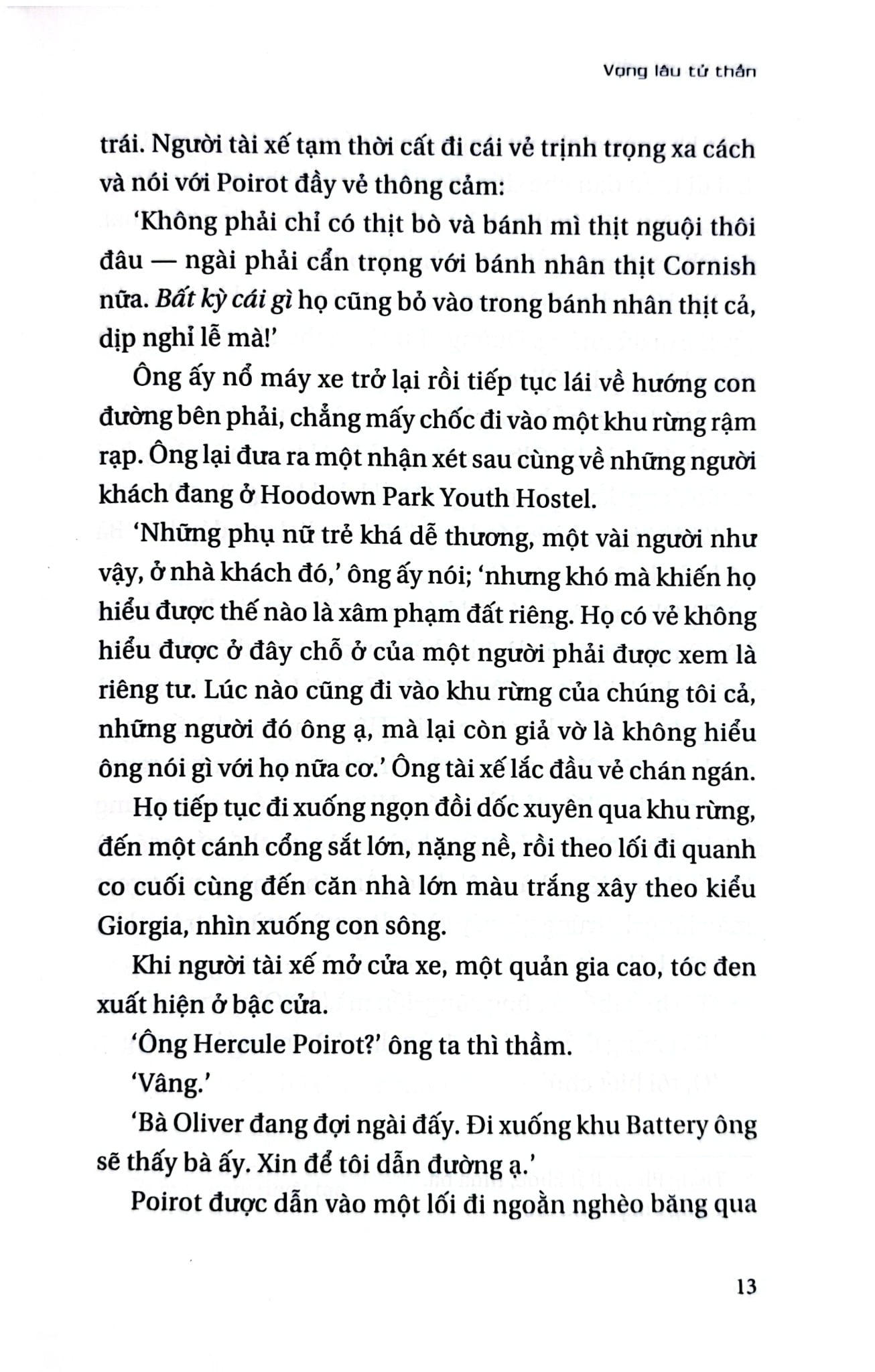 Vọng Lâu Tử Thần - Agatha Christie