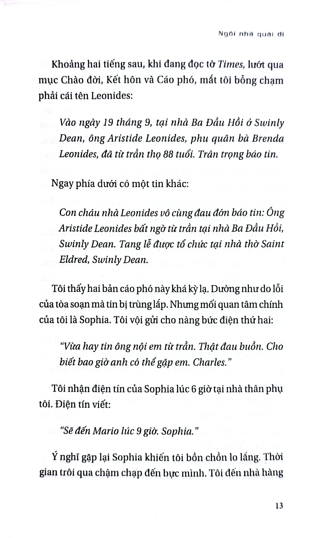 Ngôi nhà quái dị - Agatha Christie