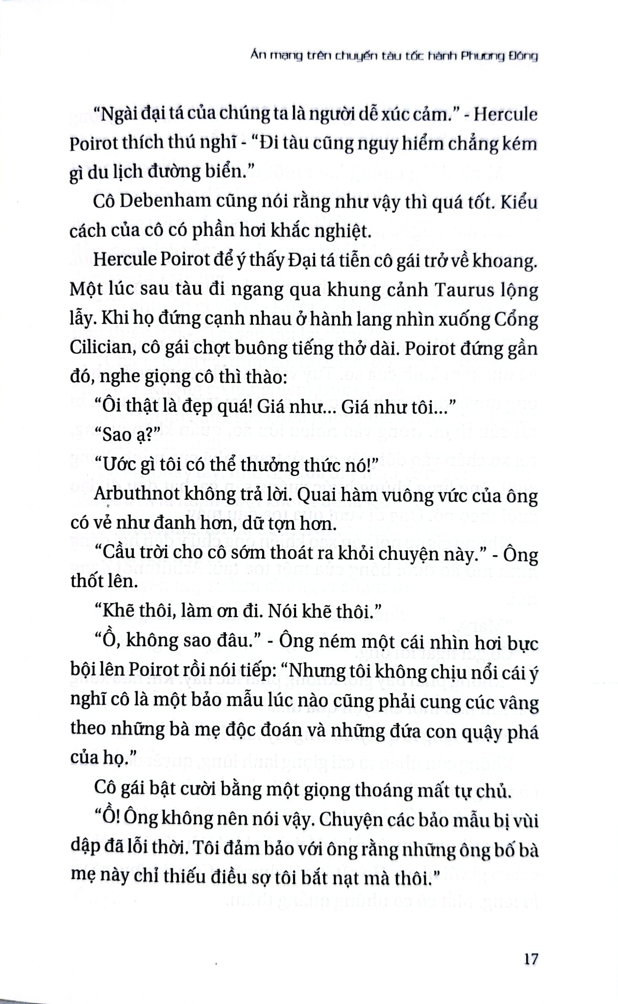 Án Mạng Trên Chuyến Tàu Tốc Hành Phương Đông - Agatha Christie