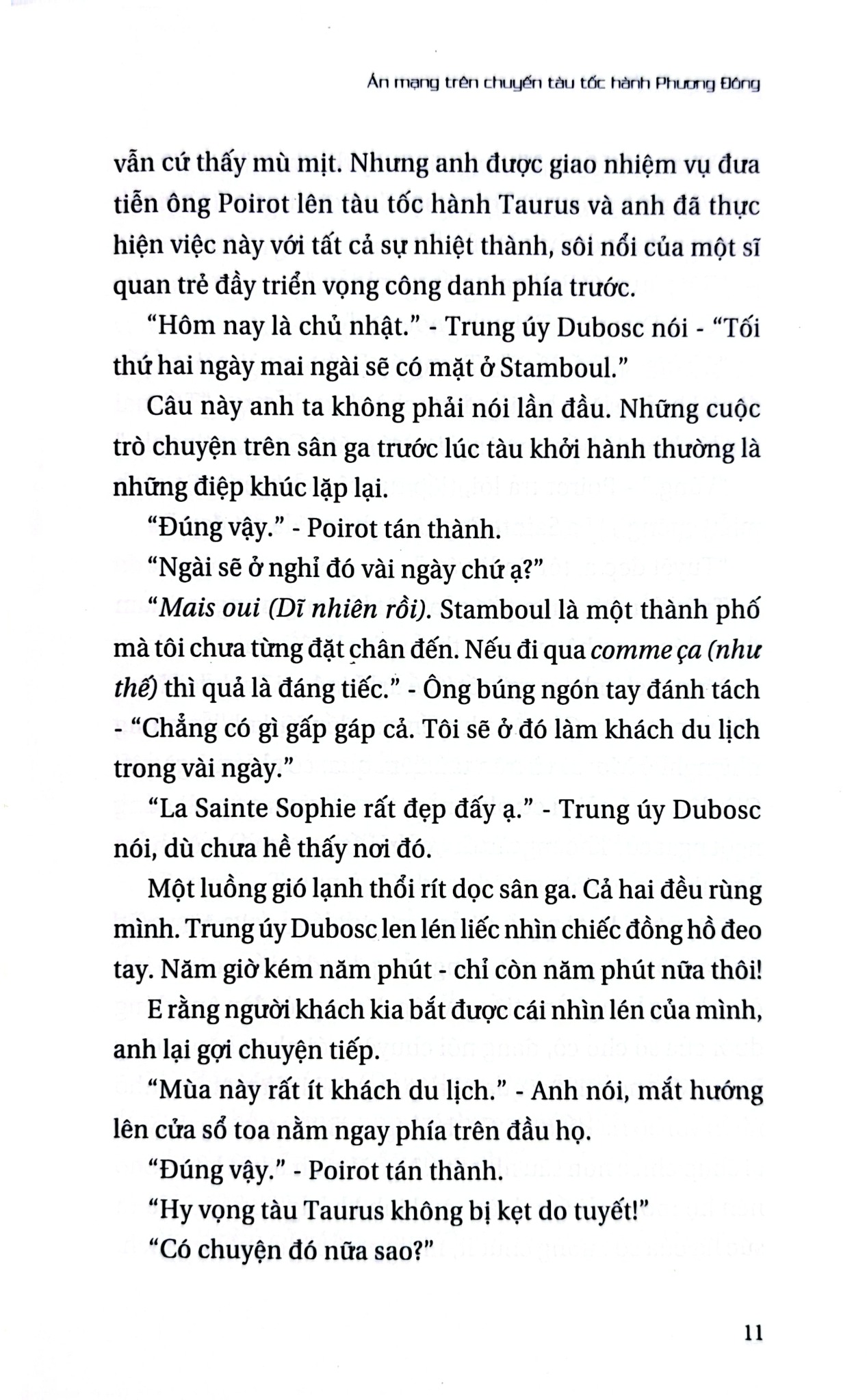 Án Mạng Trên Chuyến Tàu Tốc Hành Phương Đông - Agatha Christie