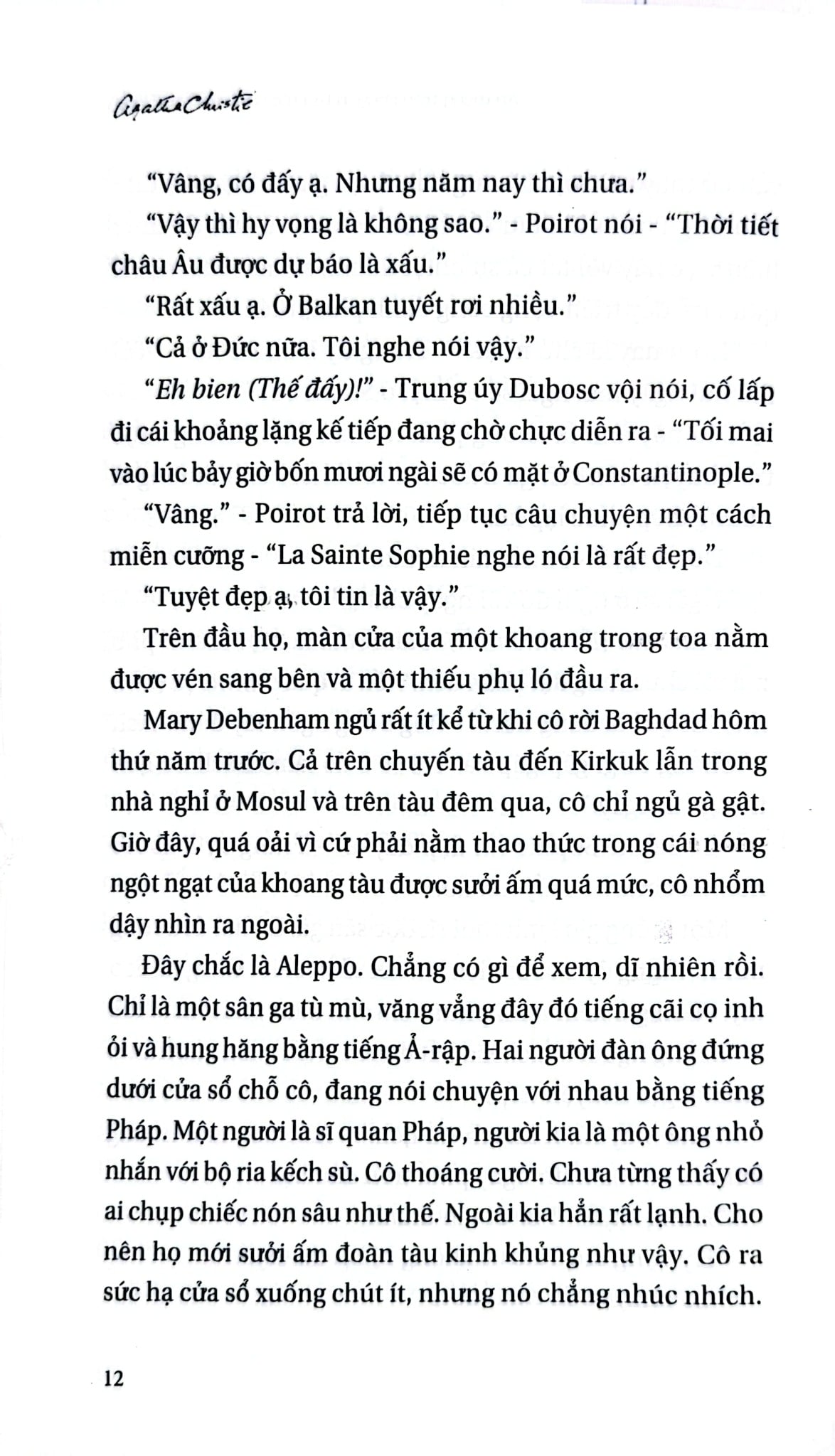 Combo 3 Quyển Của Tác Giả Agatha Christie Về Án Mạng ( Trên Sân Golf + Trên Sông Nile  + Trên Chuyến Tàu Tốc Hành Phương Đông ) - Agatha Christie