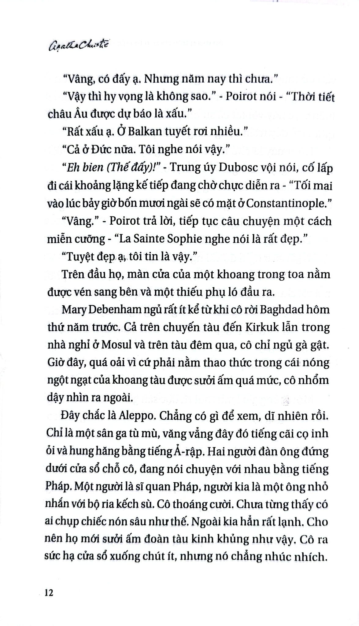 Án Mạng Trên Chuyến Tàu Tốc Hành Phương Đông - Agatha Christie