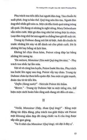  Combo 3 Quyển Của Tác Giả Agatha Christie Về Án Mạng ( Trên Sân Golf + Trên Sông Nile  + Trên Chuyến Tàu Tốc Hành Phương Đông ) 