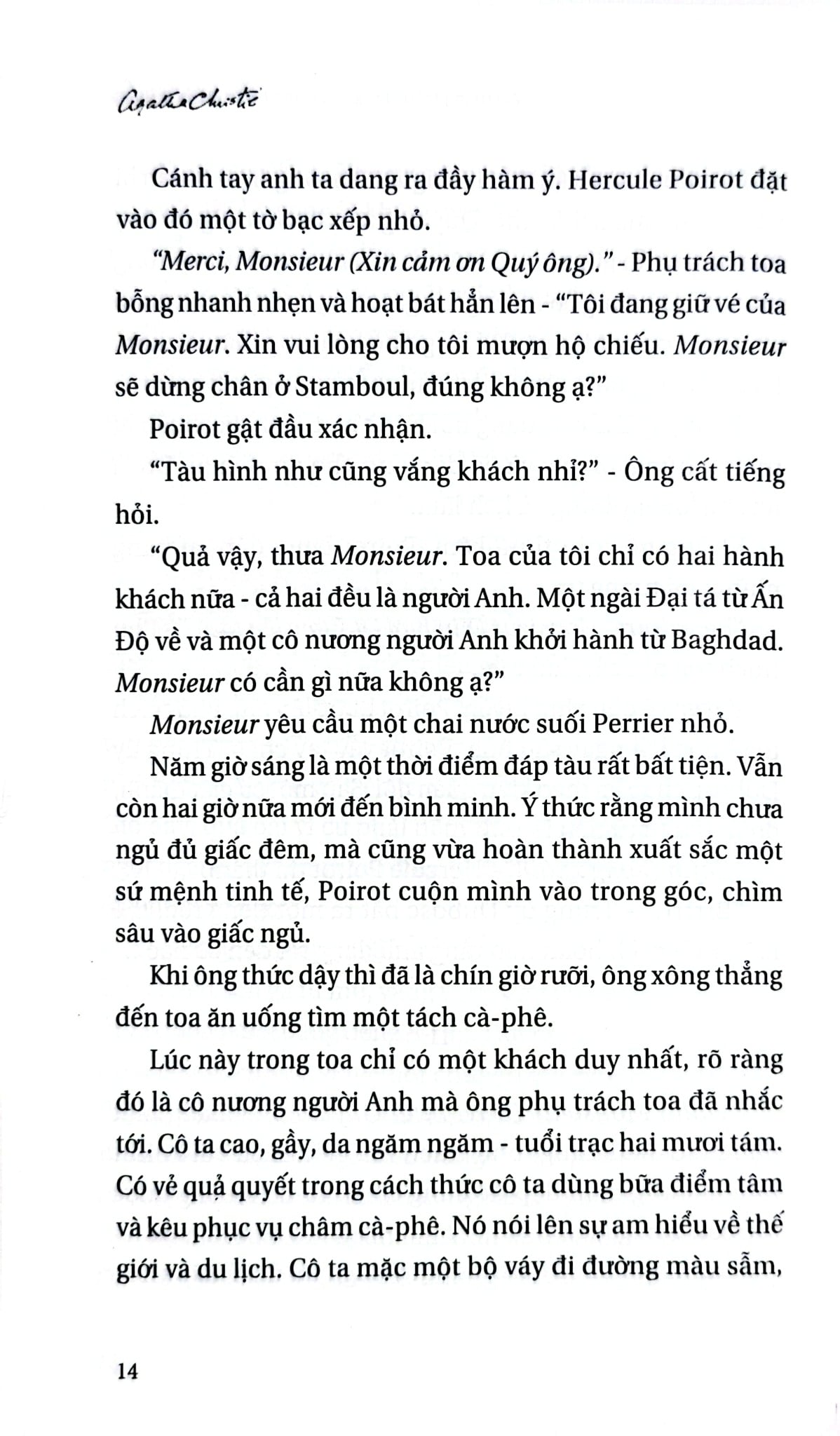 Combo 3 Quyển Của Tác Giả Agatha Christie Về Án Mạng ( Trên Sân Golf + Trên Sông Nile  + Trên Chuyến Tàu Tốc Hành Phương Đông ) - Agatha Christie