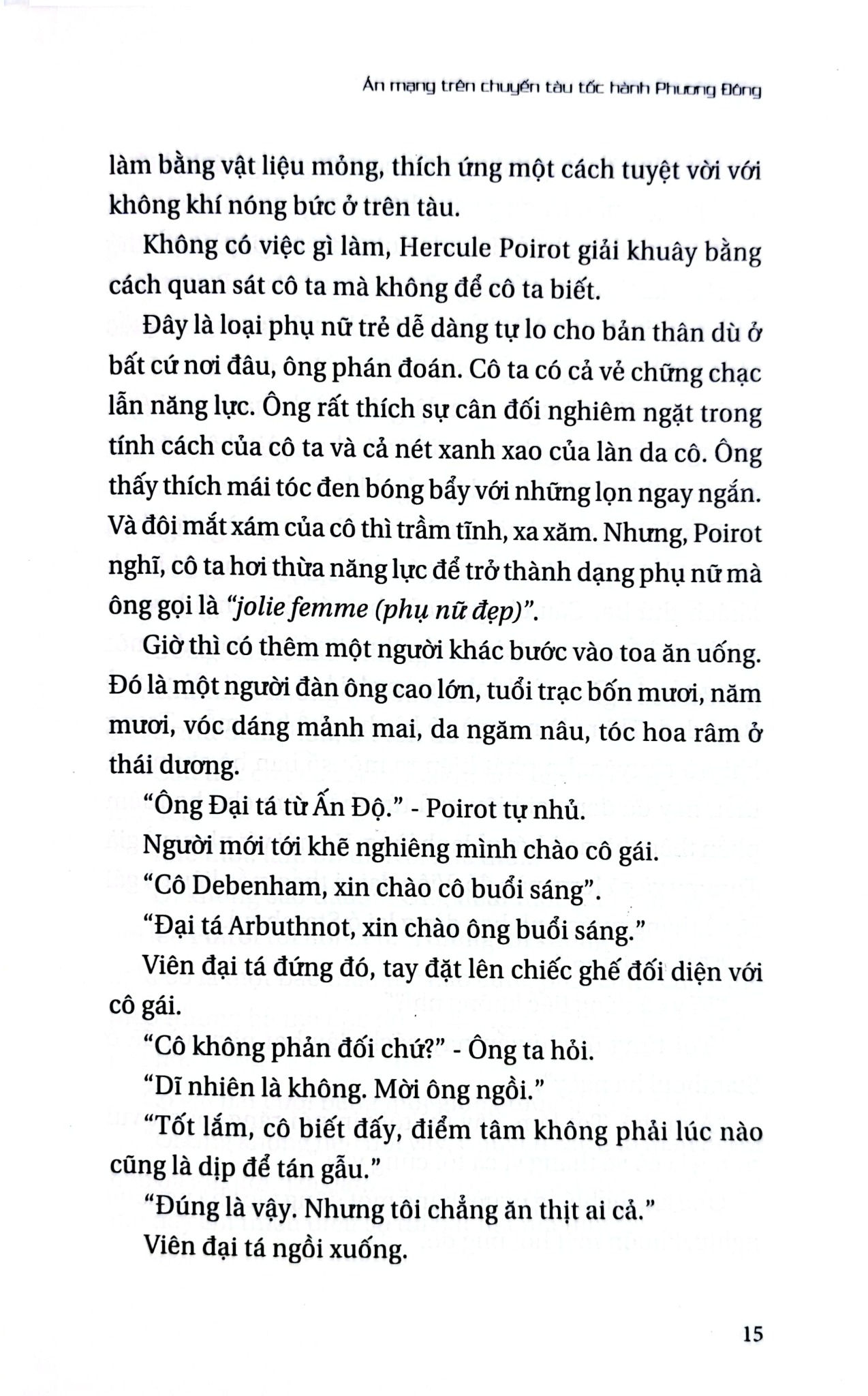 Án Mạng Trên Chuyến Tàu Tốc Hành Phương Đông - Agatha Christie