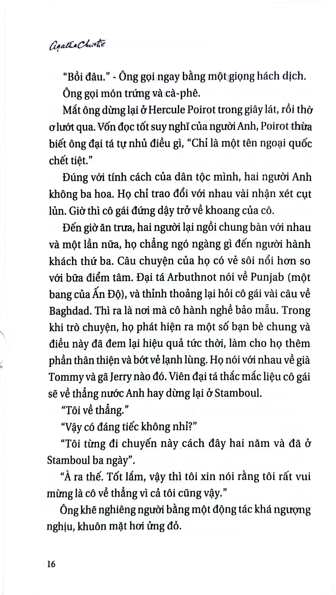 Án Mạng Trên Chuyến Tàu Tốc Hành Phương Đông - Agatha Christie