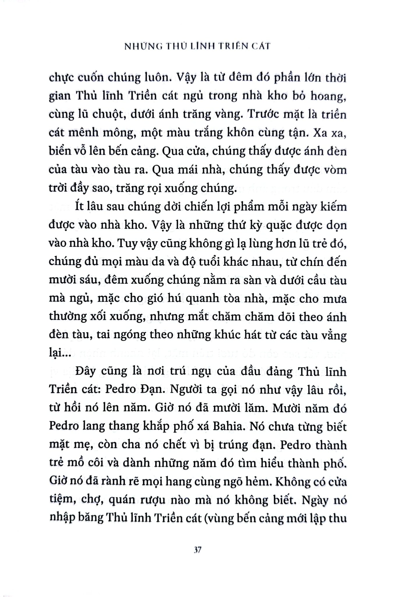 Những Thủ Lĩnh Triền Cát - 
Jorge Amado