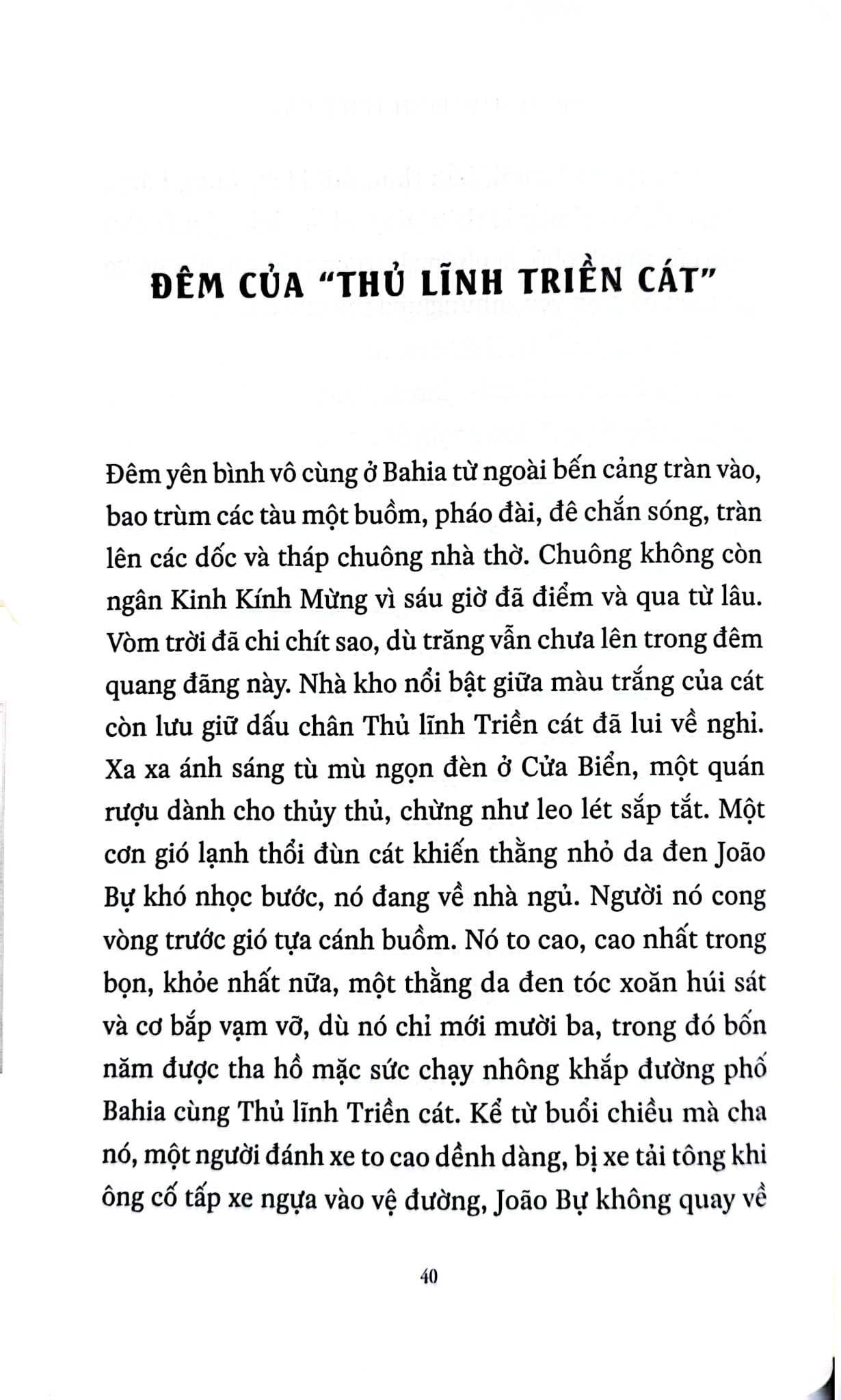 Những Thủ Lĩnh Triền Cát - 
Jorge Amado