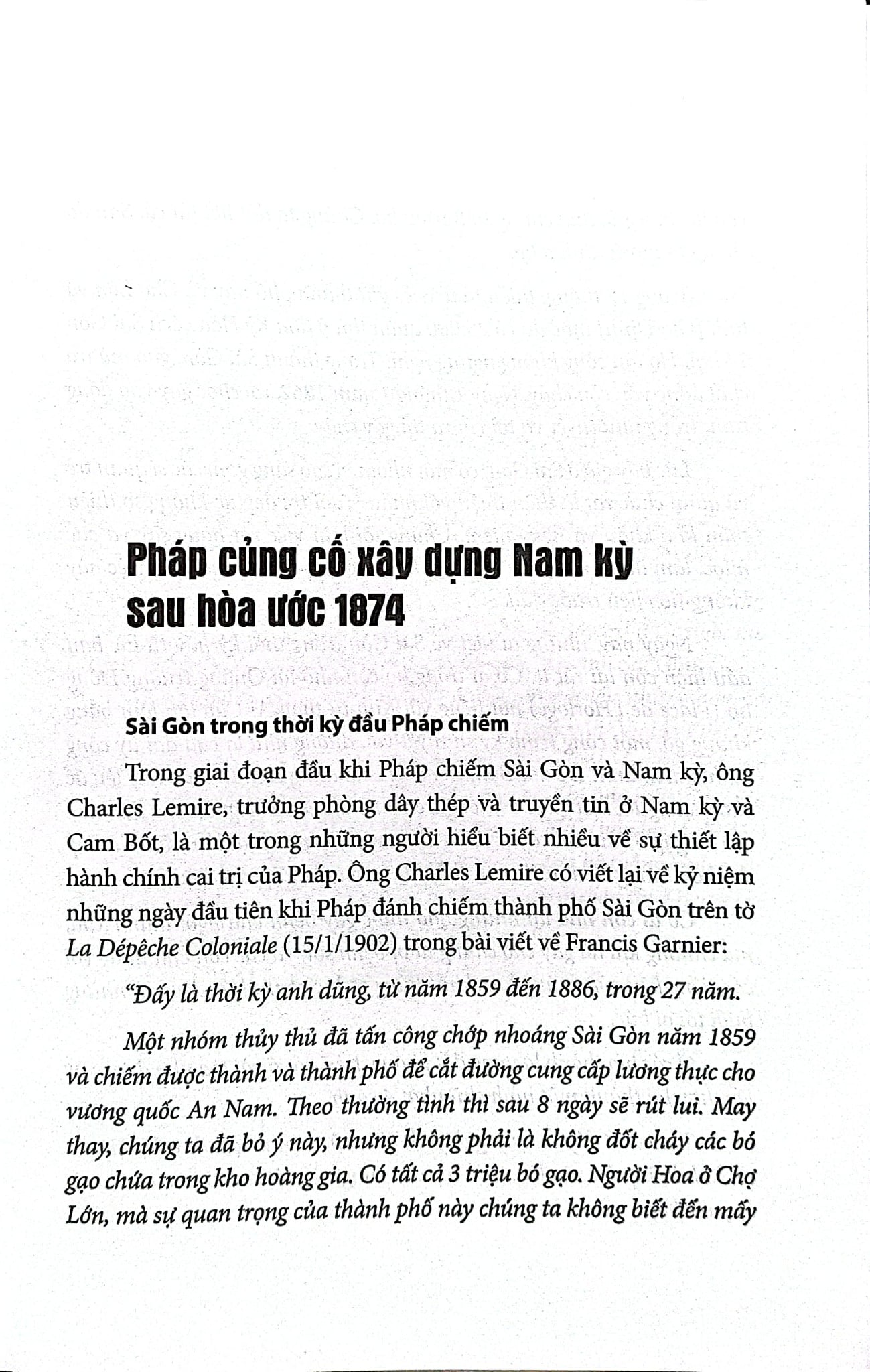 Sài Gòn Và Nam Kỳ Trong Thời Canh Tân 1875 - 1925 - Nguyễn Đức Hiệp