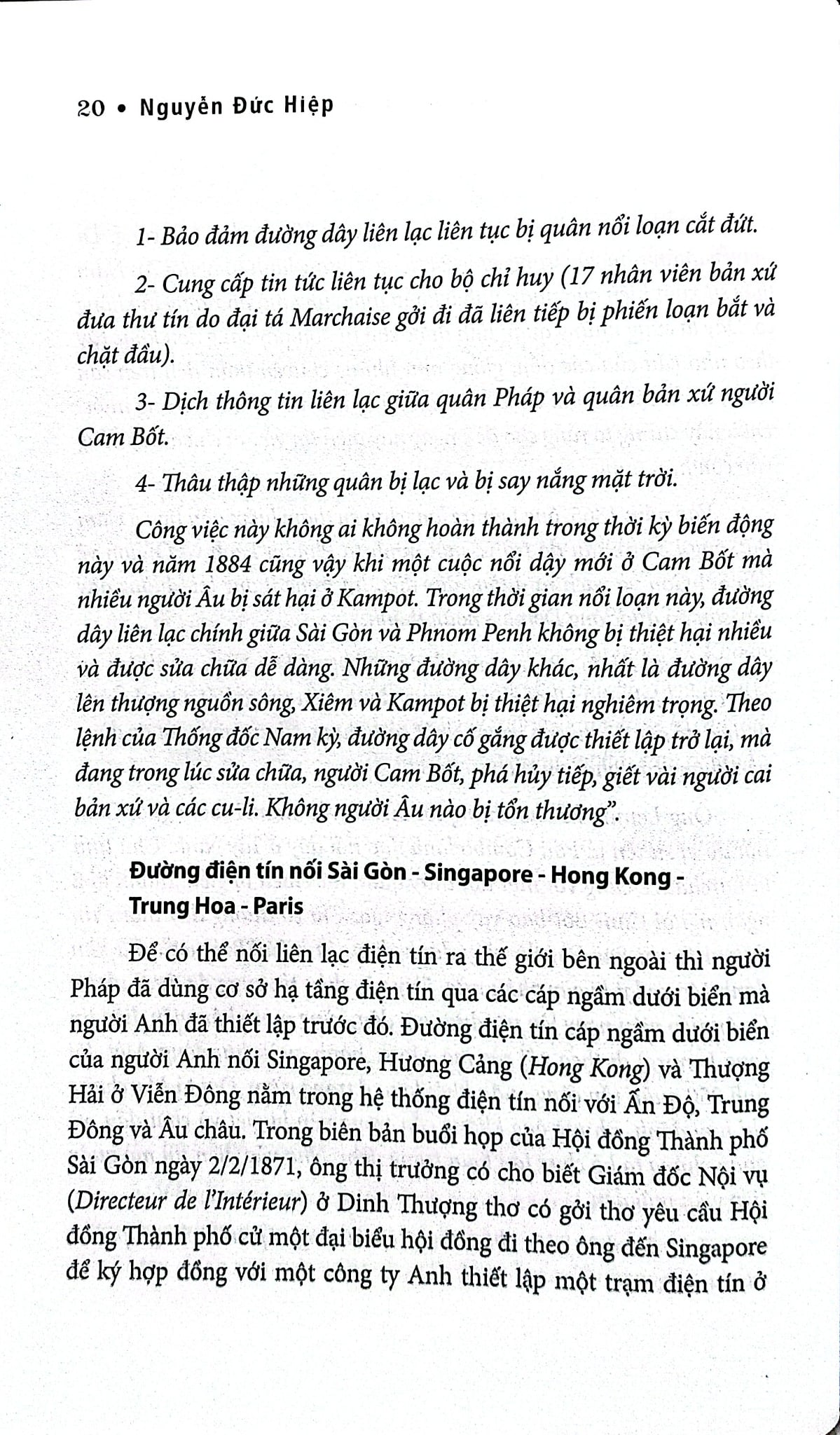 Sài Gòn Và Nam Kỳ Trong Thời Canh Tân 1875 - 1925 - Nguyễn Đức Hiệp