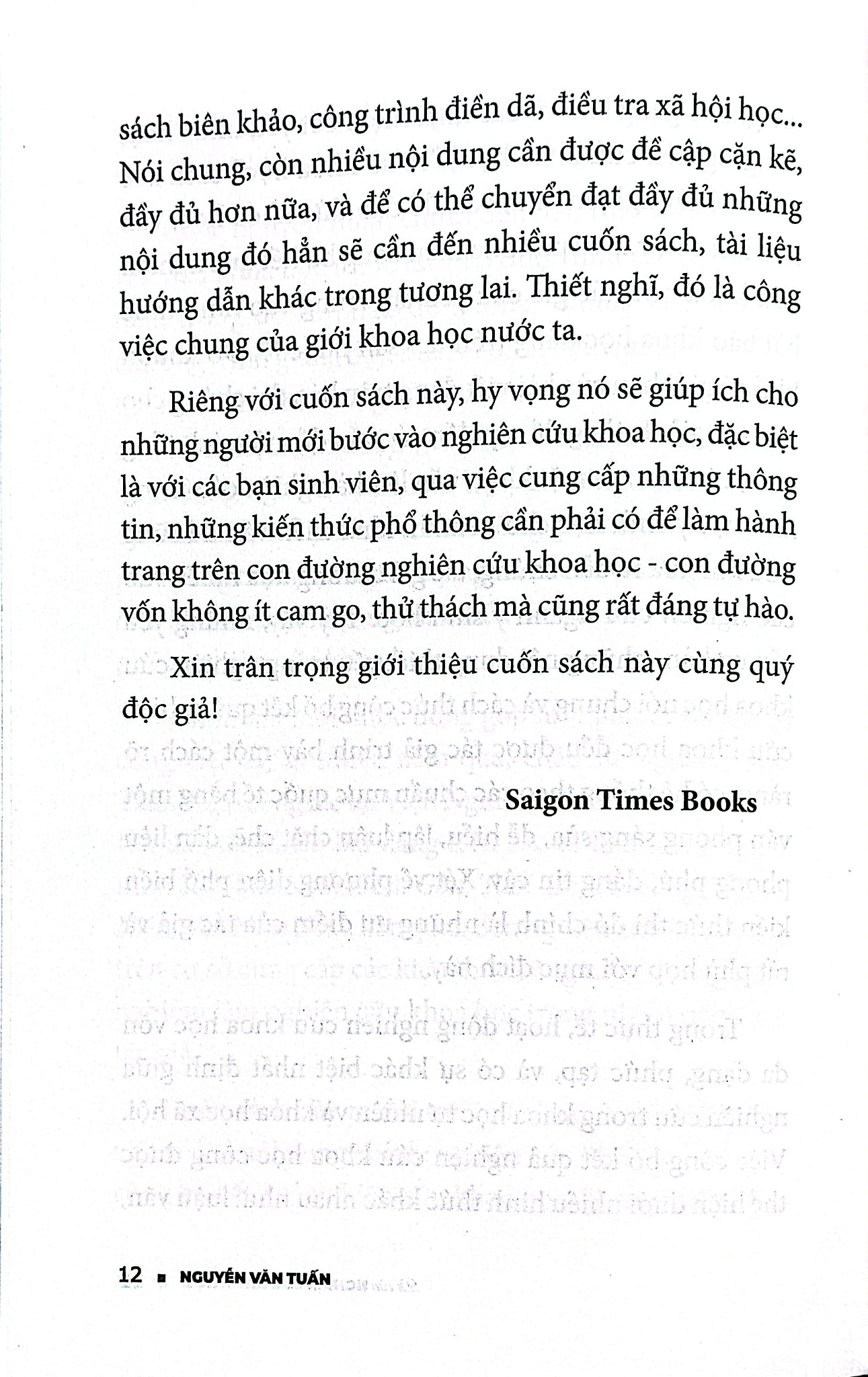 Đi Vào Nghiên Cứu Khoa Học - Nguyễn Văn Tuấn