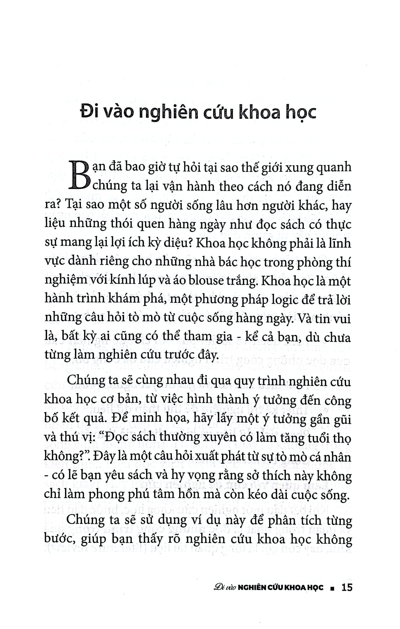 Đi Vào Nghiên Cứu Khoa Học - Nguyễn Văn Tuấn
