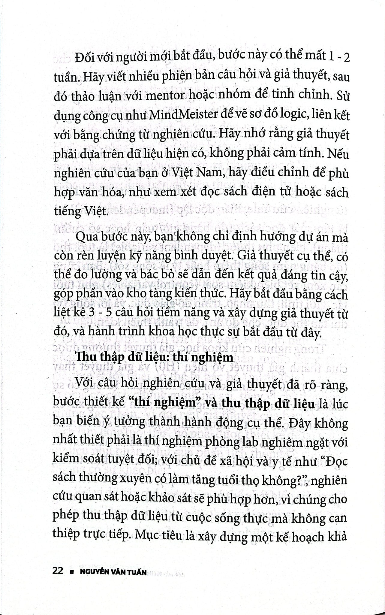 Đi Vào Nghiên Cứu Khoa Học - Nguyễn Văn Tuấn