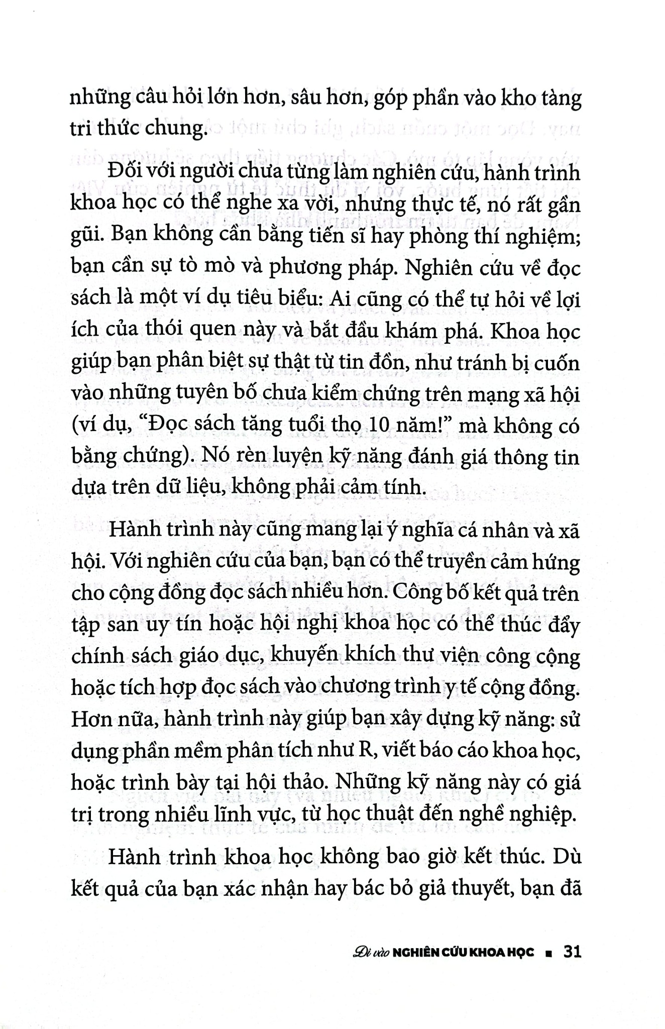 Đi Vào Nghiên Cứu Khoa Học - Nguyễn Văn Tuấn