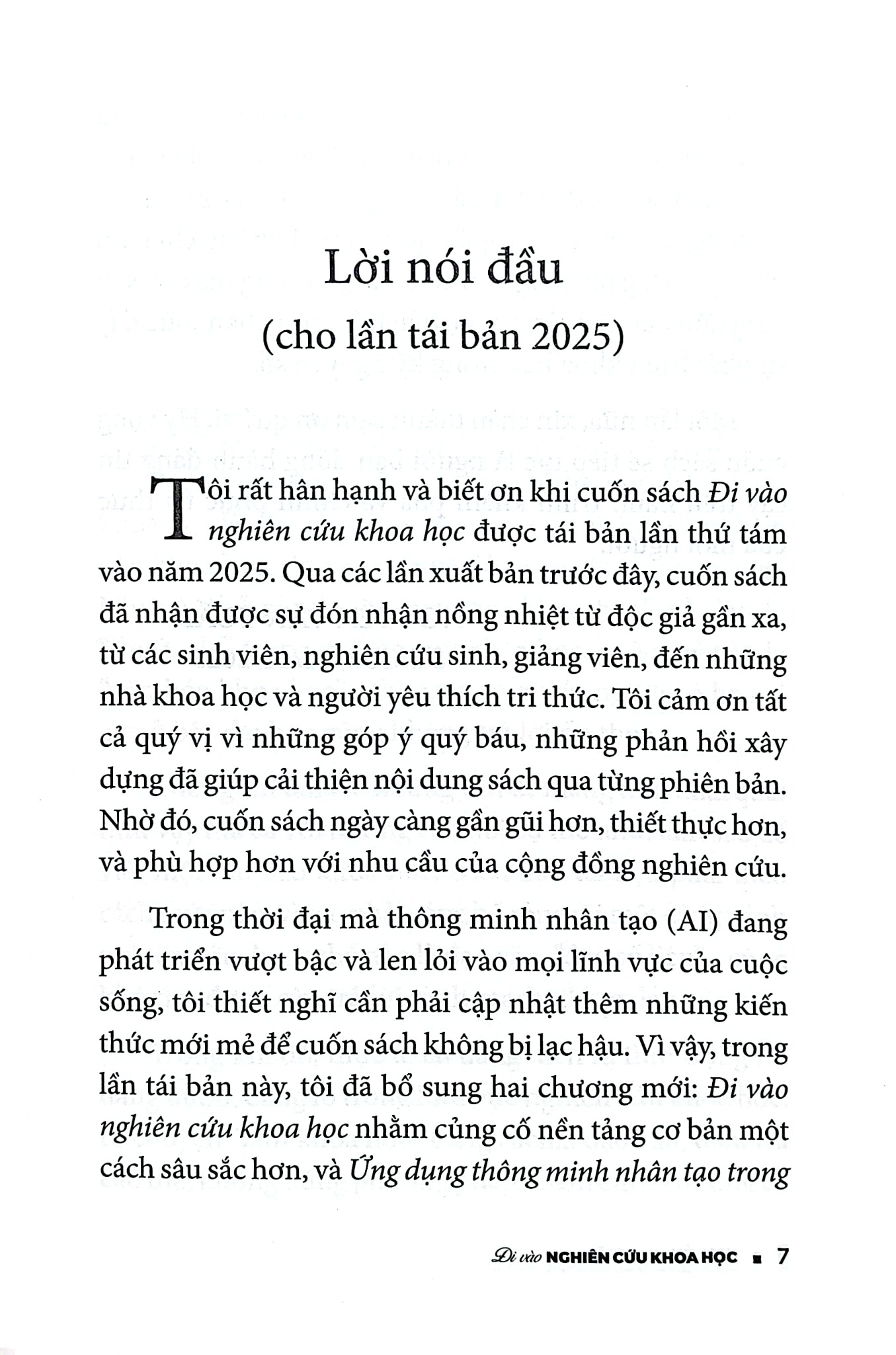 Đi Vào Nghiên Cứu Khoa Học - Nguyễn Văn Tuấn