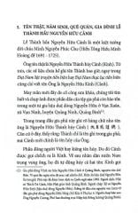 Lễ Thành Hầu Nguyễn Hữu Cảnh (1650-1700) - Như Hiên Nguyễn Ngọc Hiền