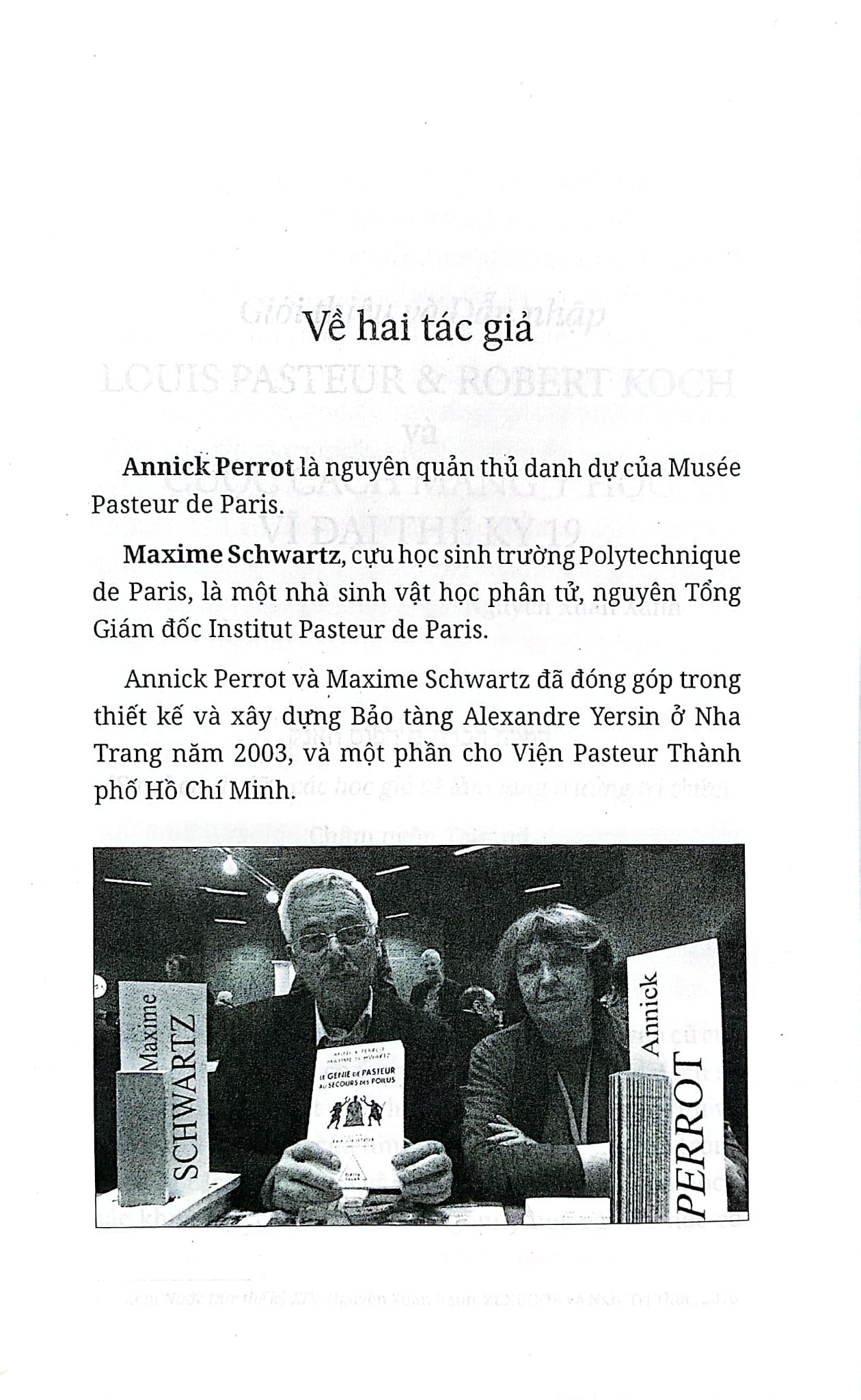 Pasteur Và Koch - Cuộc Đọ Sức Của Những Người Khổng Lồ Trong Thế Giới Vi Sinh Vật - Annick Perrot - Maxime Schwartz