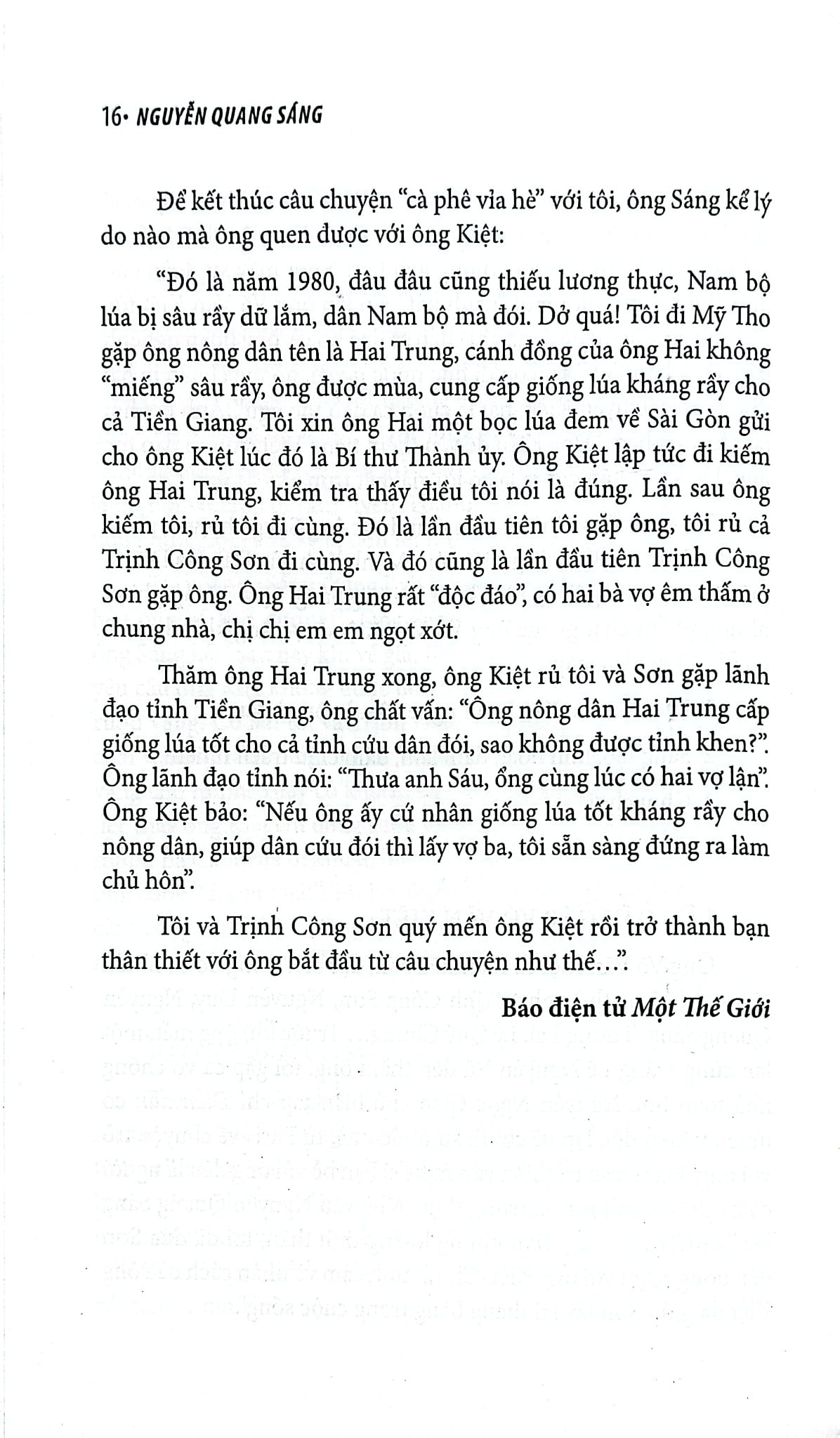 Văn Và Đời - Nguyễn Quang Sáng