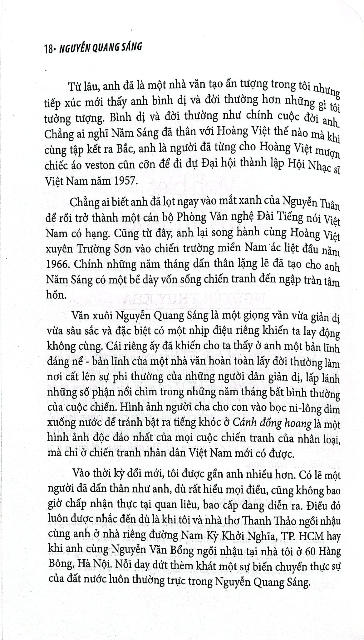 Văn Và Đời - Nguyễn Quang Sáng