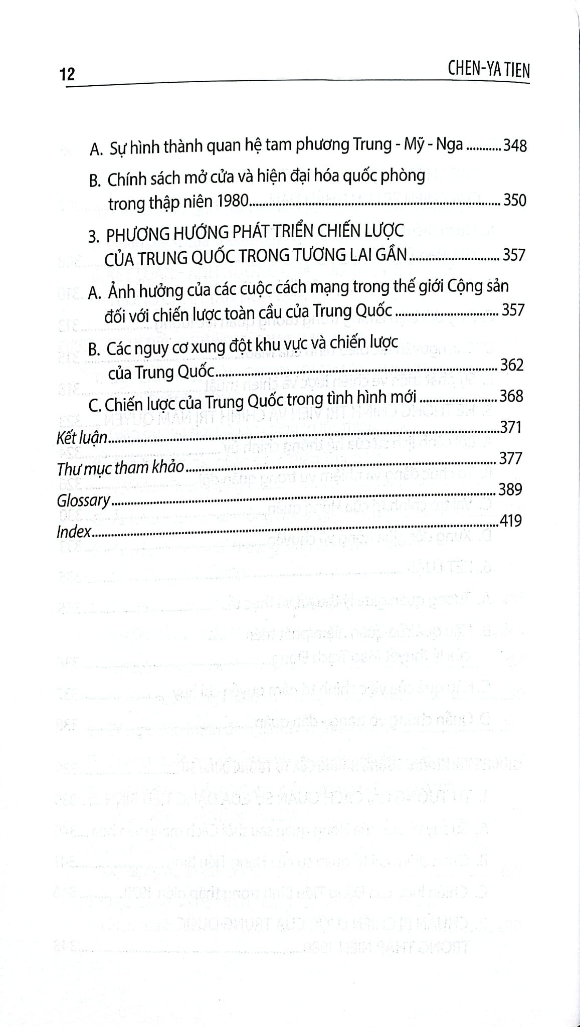 Lý Thuyết Quân Sự Trung Hoa Xưa Và Nay - Chen-Ya Tien