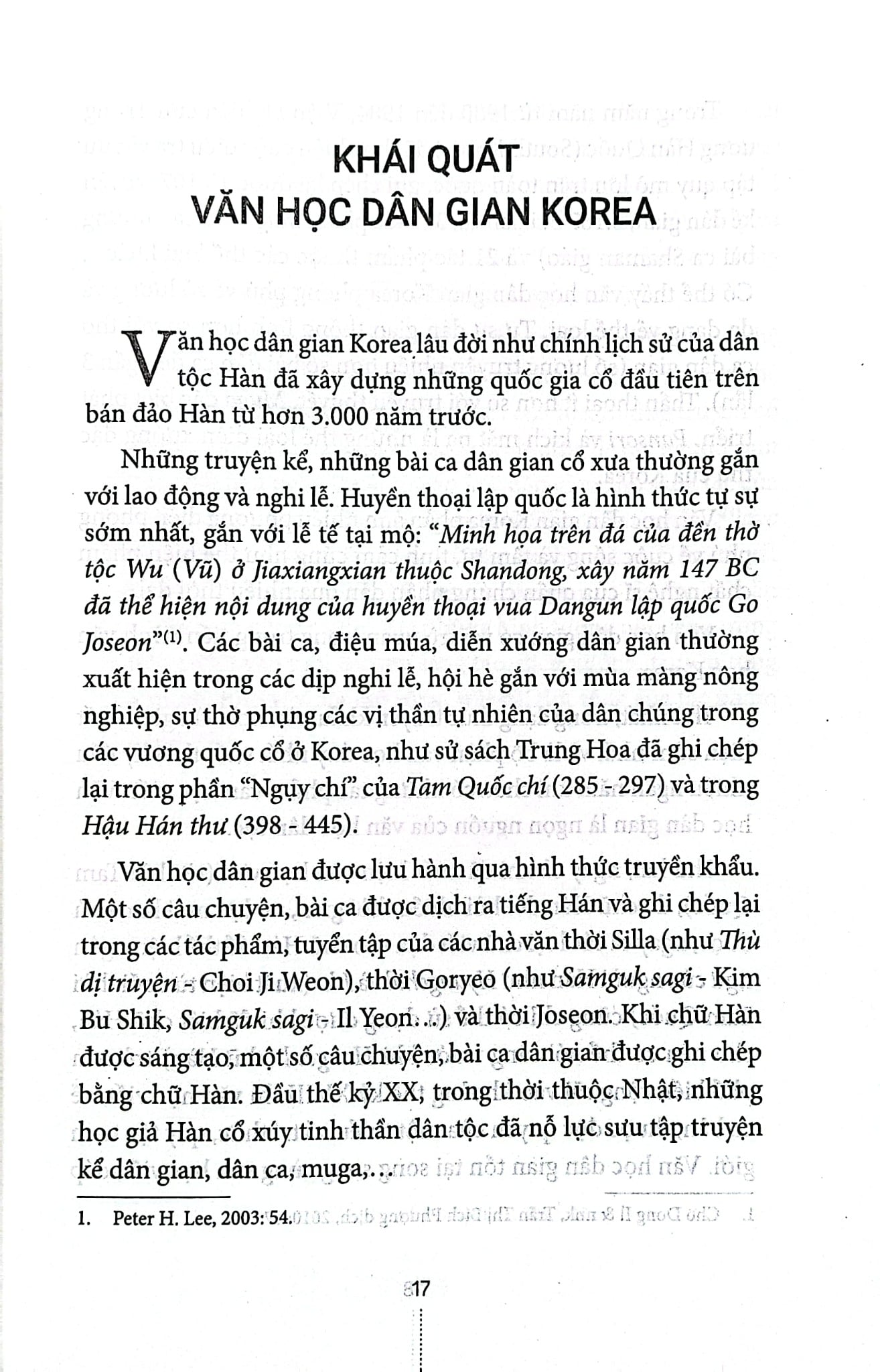 Hợp Tuyển Văn Học Dân Gian Hàn Quốc - Phan Thị Thu Hiền