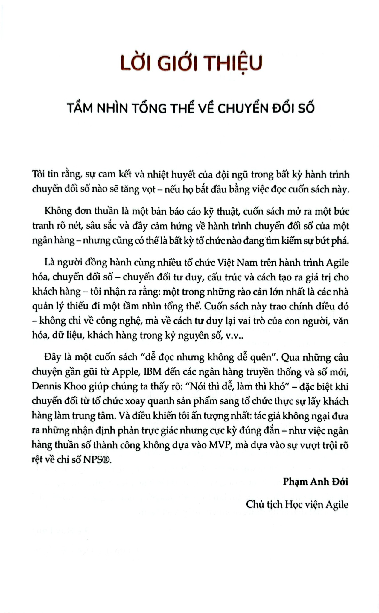 Chuyển Đối Số Ngân Hàng - Dennis Khoo