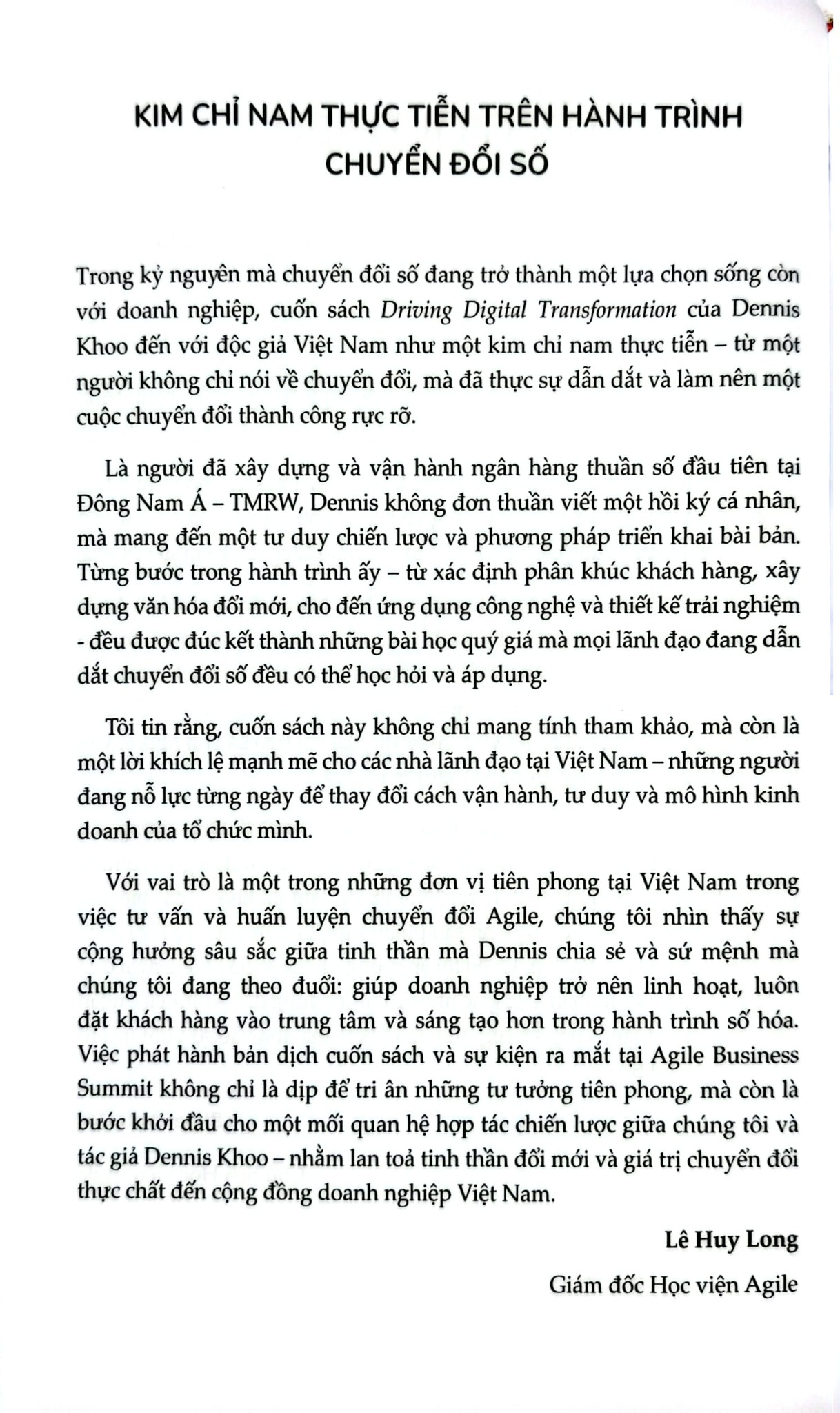 Chuyển Đối Số Ngân Hàng - Dennis Khoo