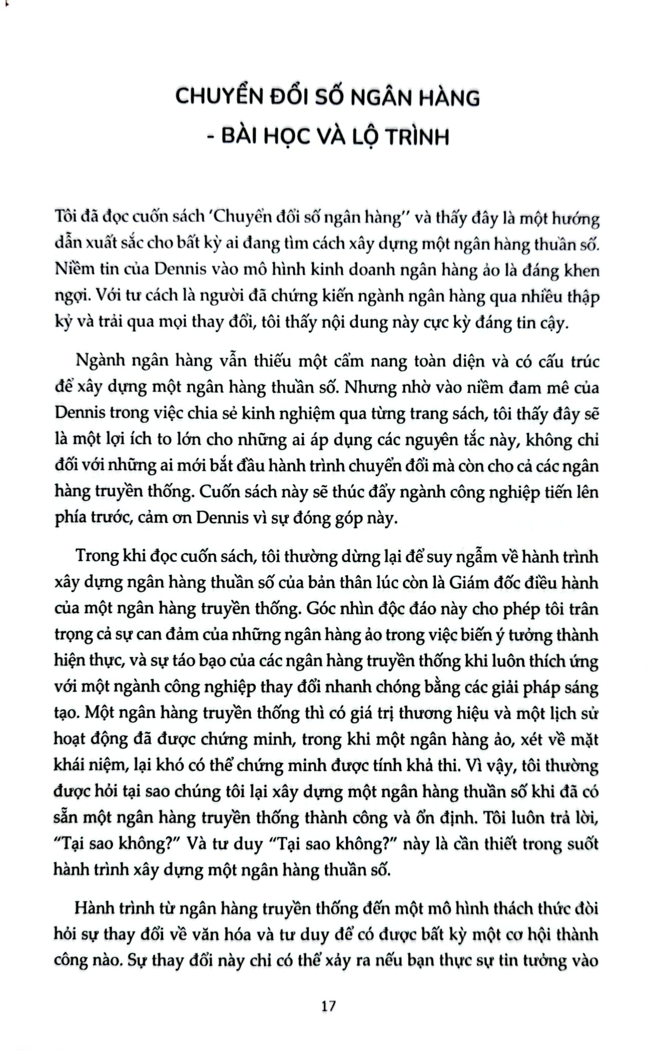 Chuyển Đối Số Ngân Hàng - Dennis Khoo