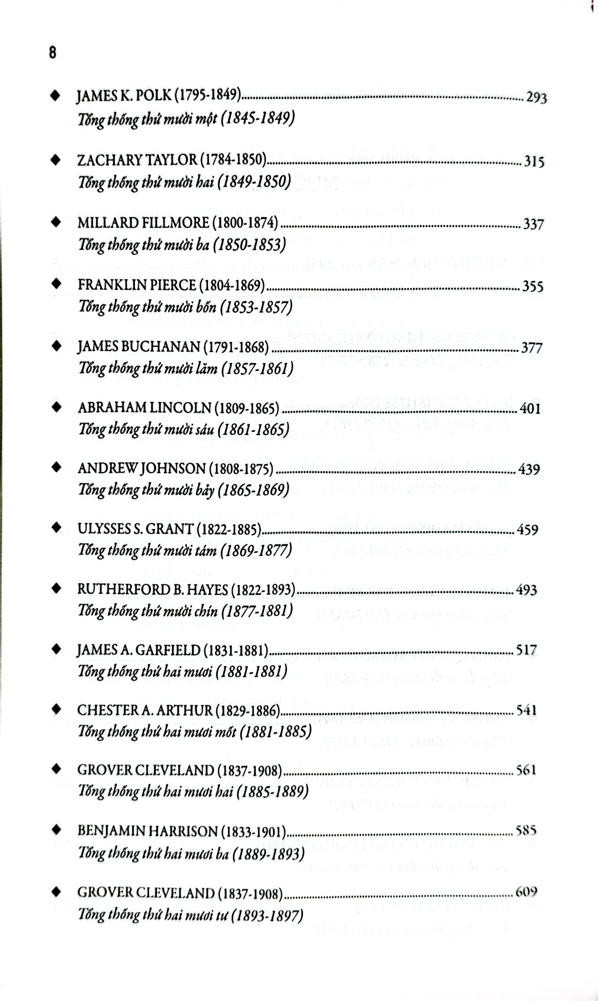 45 Đời Tổng Thống Hoa Kỳ - William A. Degregorio