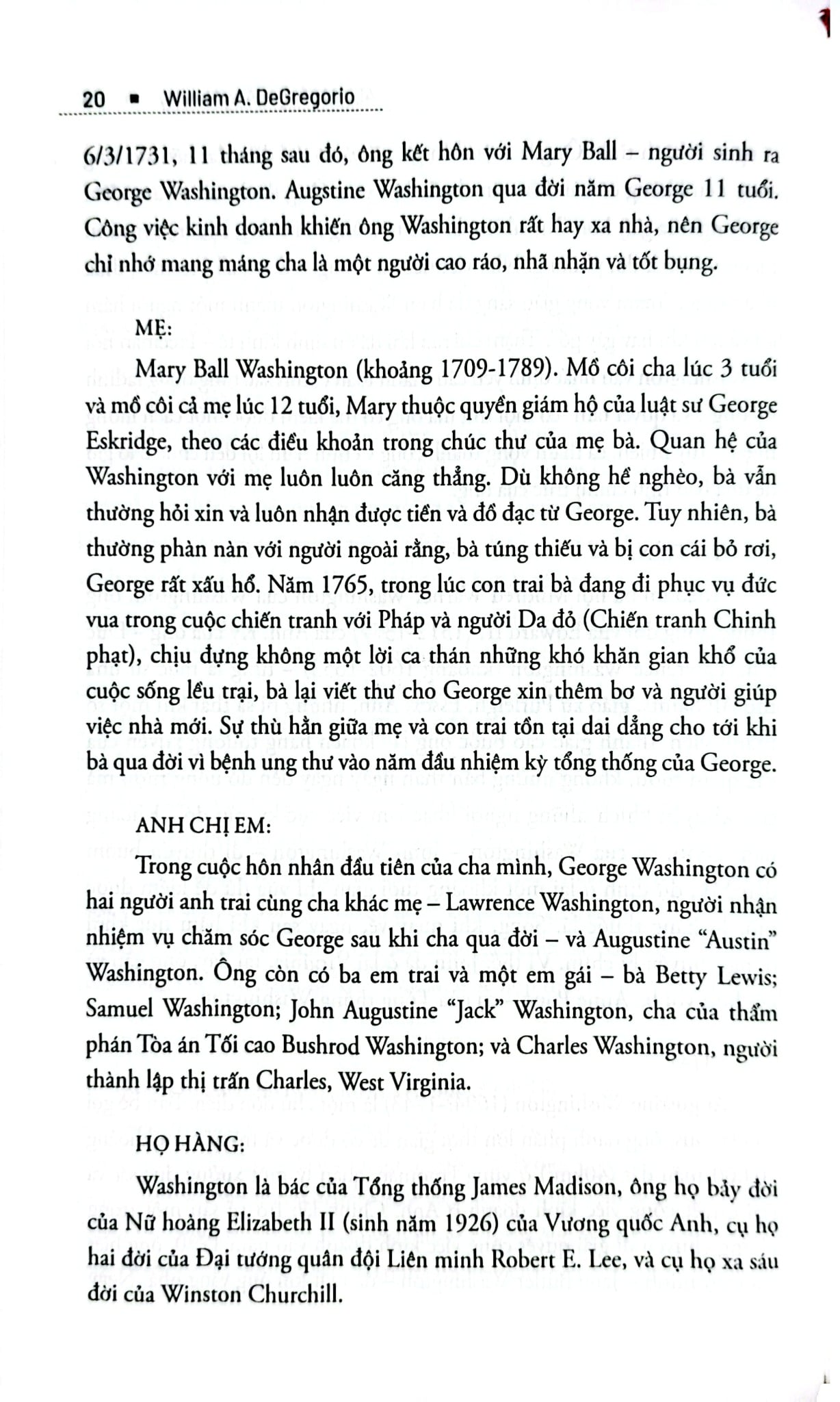 45 Đời Tổng Thống Hoa Kỳ - William A. Degregorio