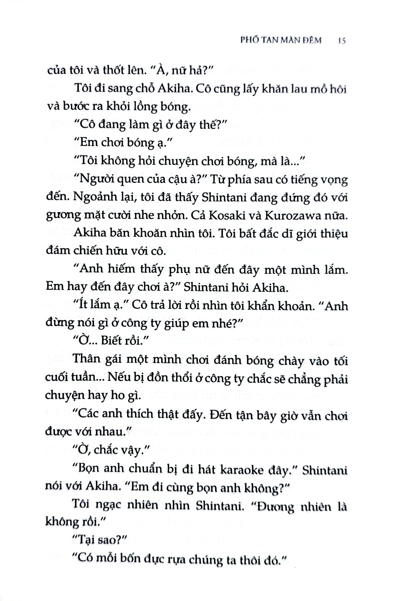 Phố Tan Màn Đêm - Higashino Keigo
