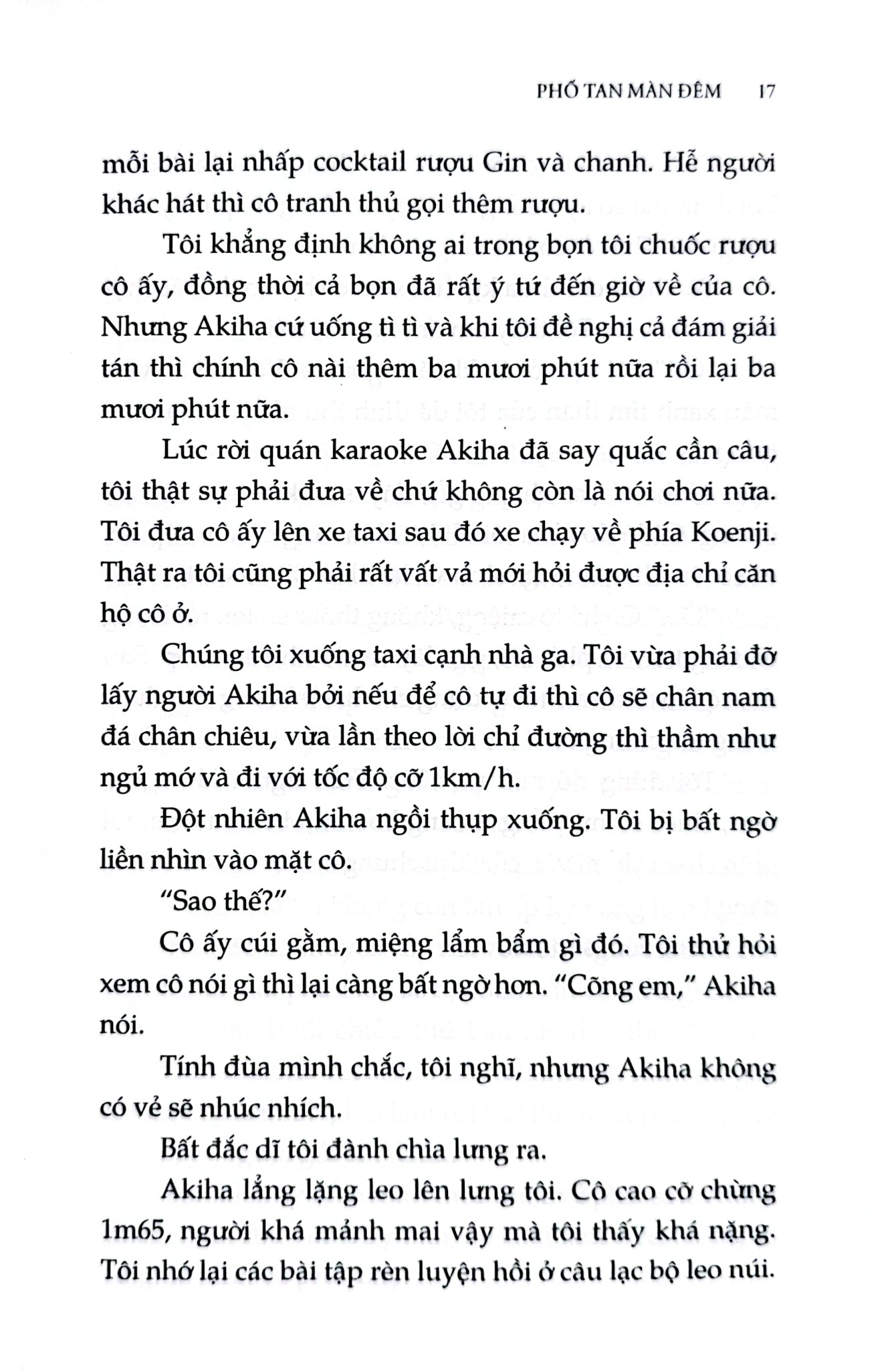 Phố Tan Màn Đêm - Higashino Keigo
