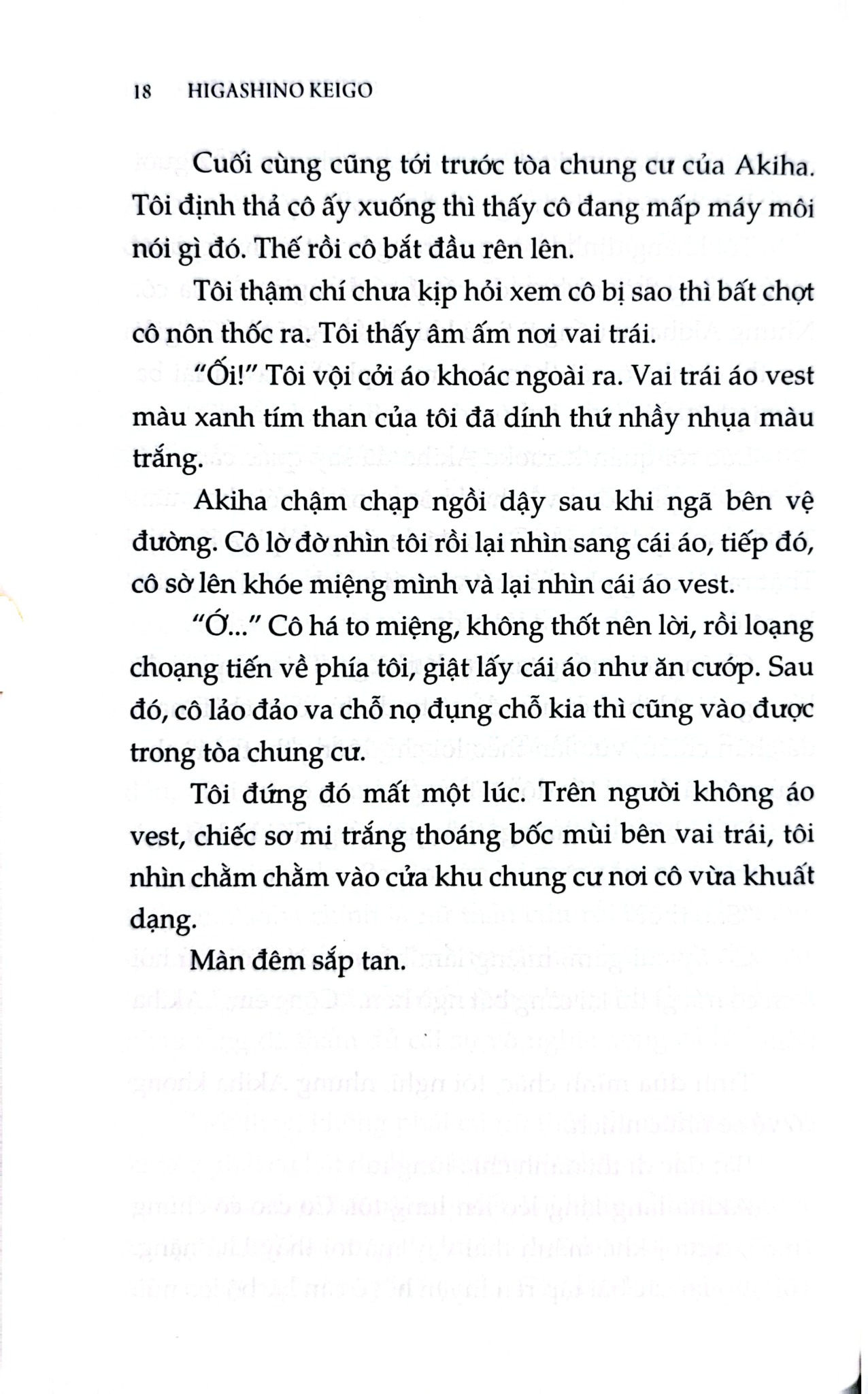 Phố Tan Màn Đêm - Higashino Keigo