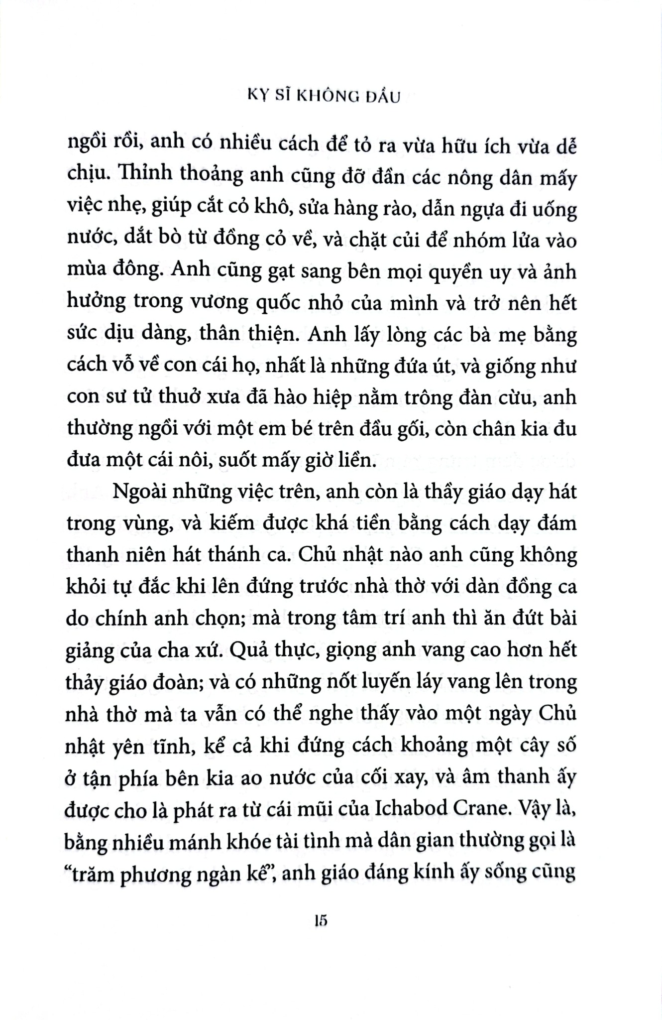 Kỵ Sỹ Không Đầu - Washington Irving