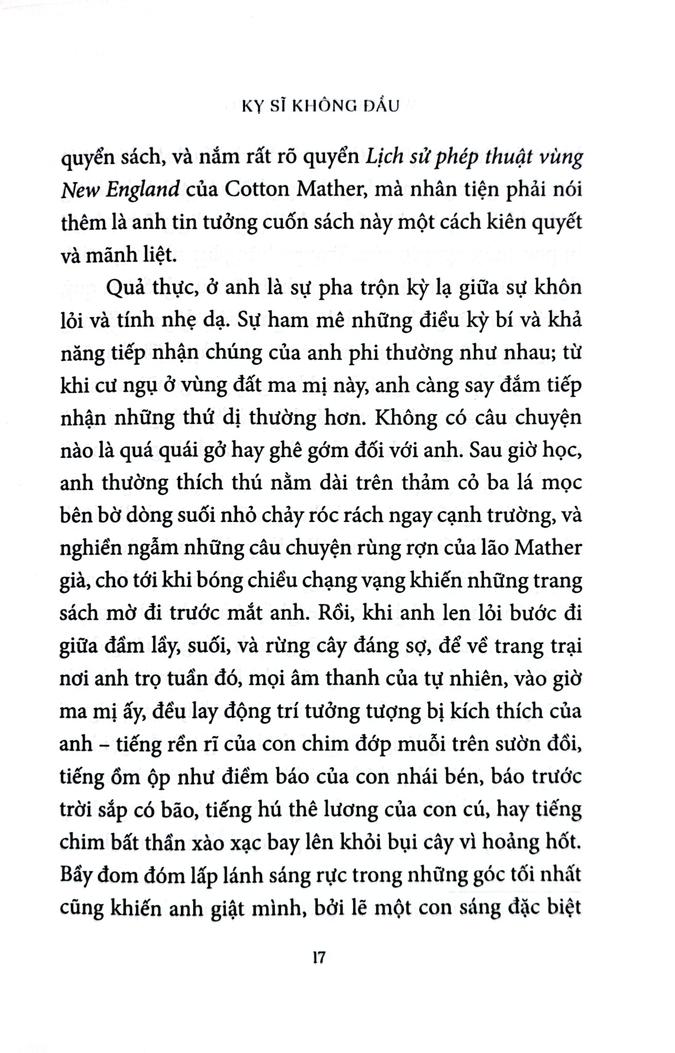 Kỵ Sỹ Không Đầu - Washington Irving
