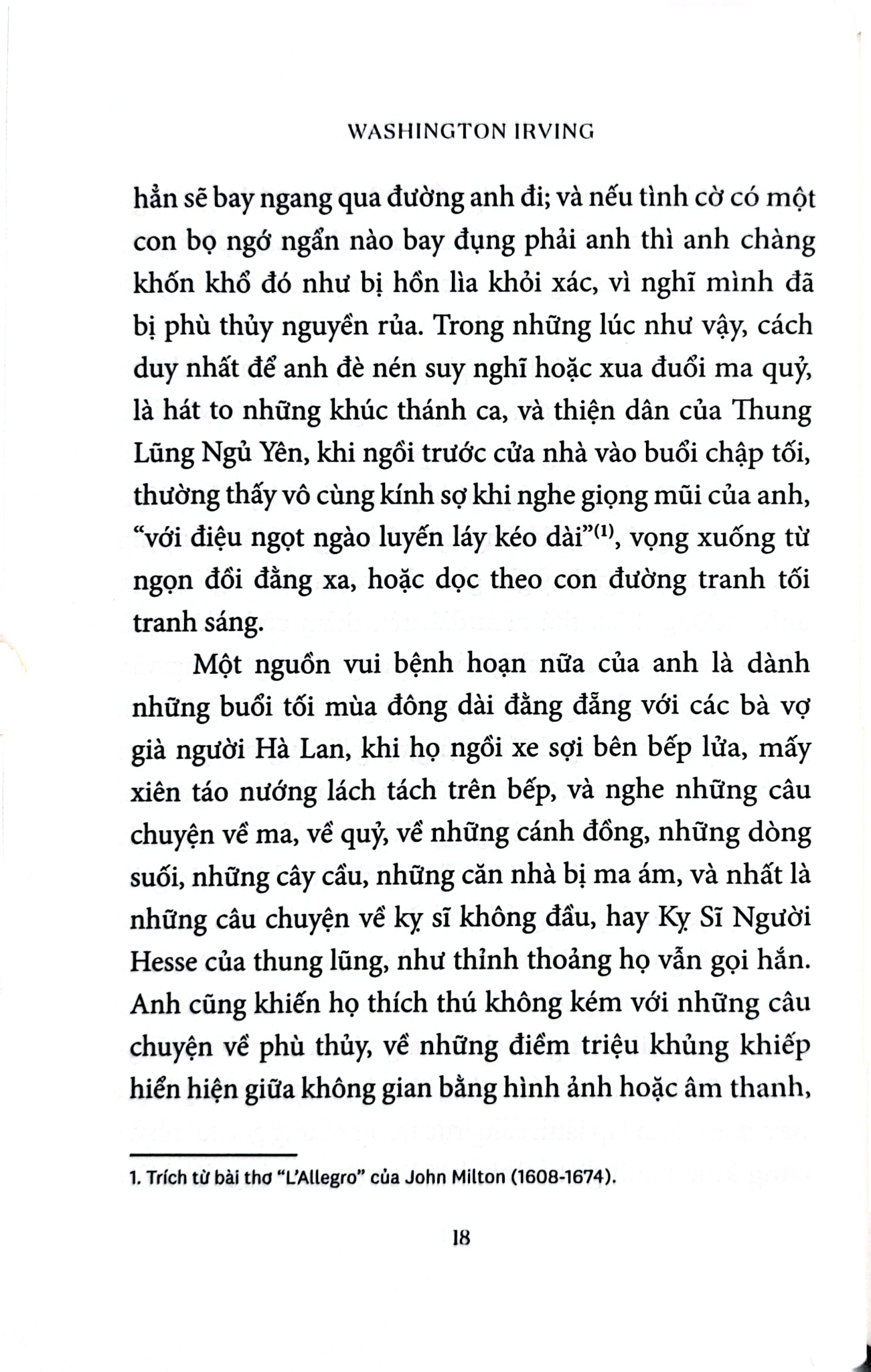 Kỵ Sỹ Không Đầu - Washington Irving