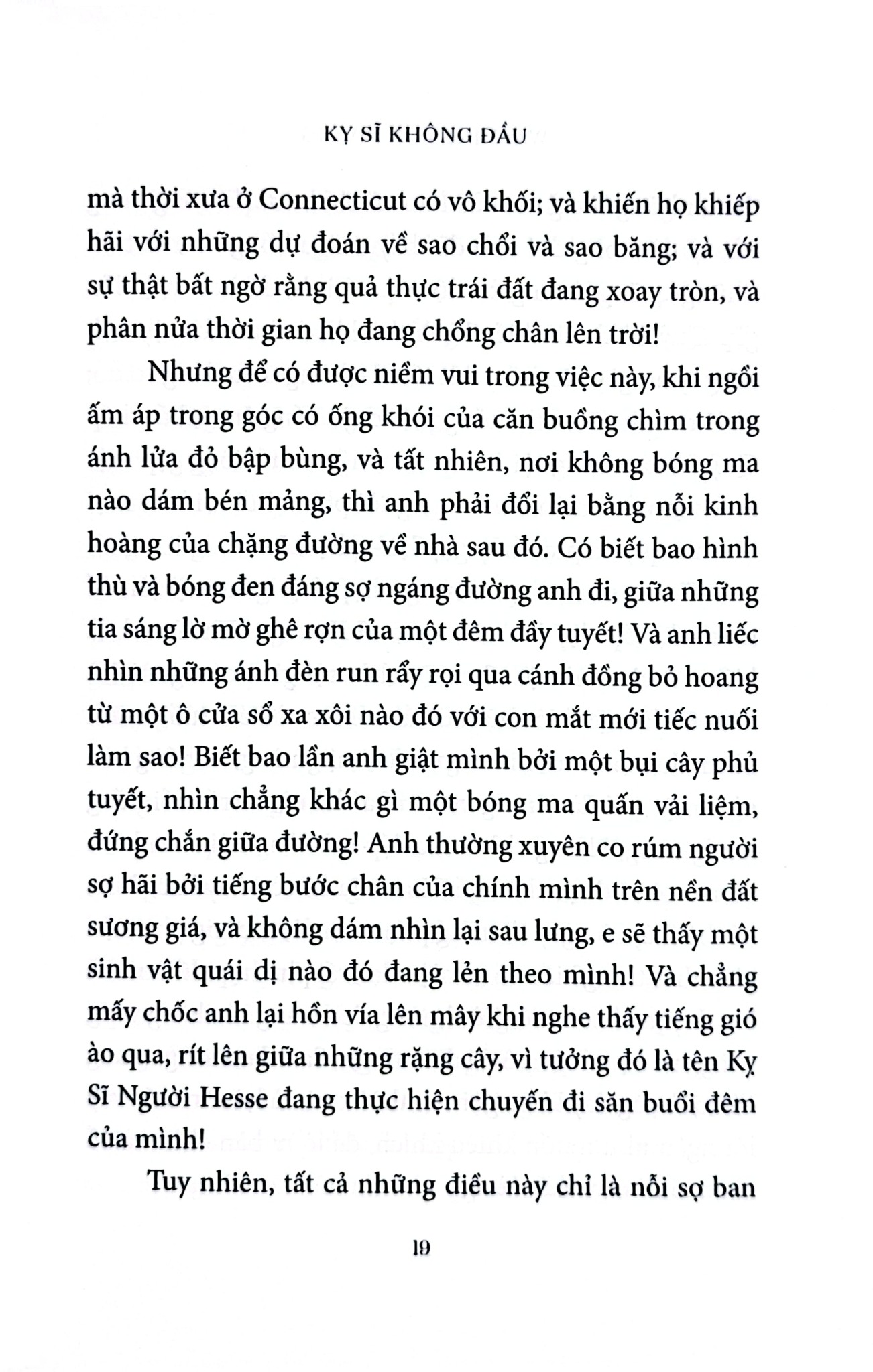 Kỵ Sỹ Không Đầu - Washington Irving