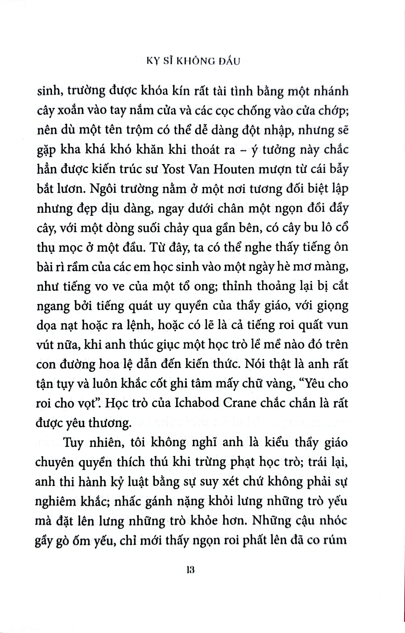 Kỵ Sỹ Không Đầu - Washington Irving