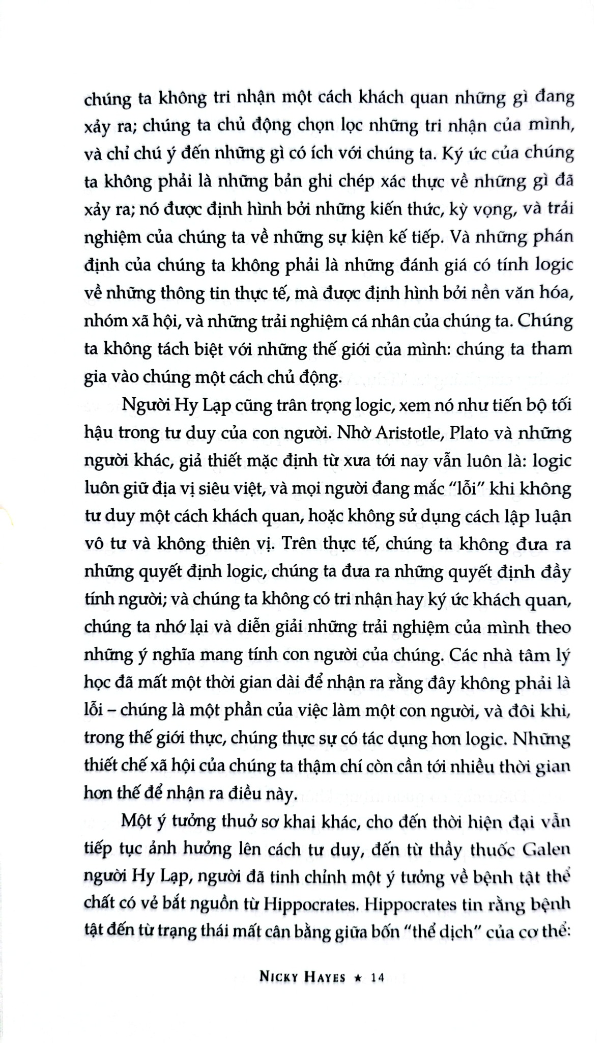 Lược Sử Tâm Lý Học - Nicky Hayes
