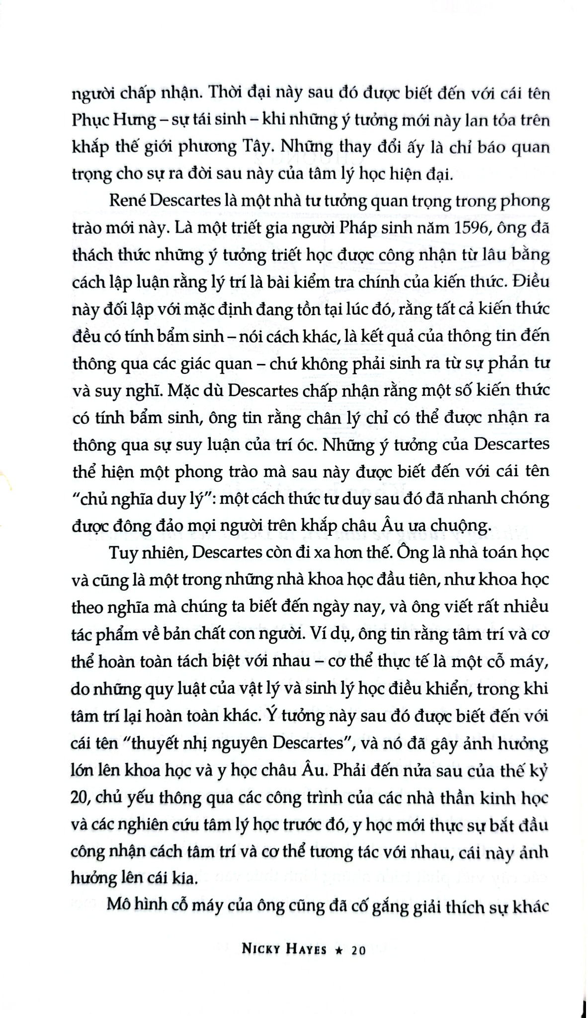 Lược Sử Tâm Lý Học - Nicky Hayes