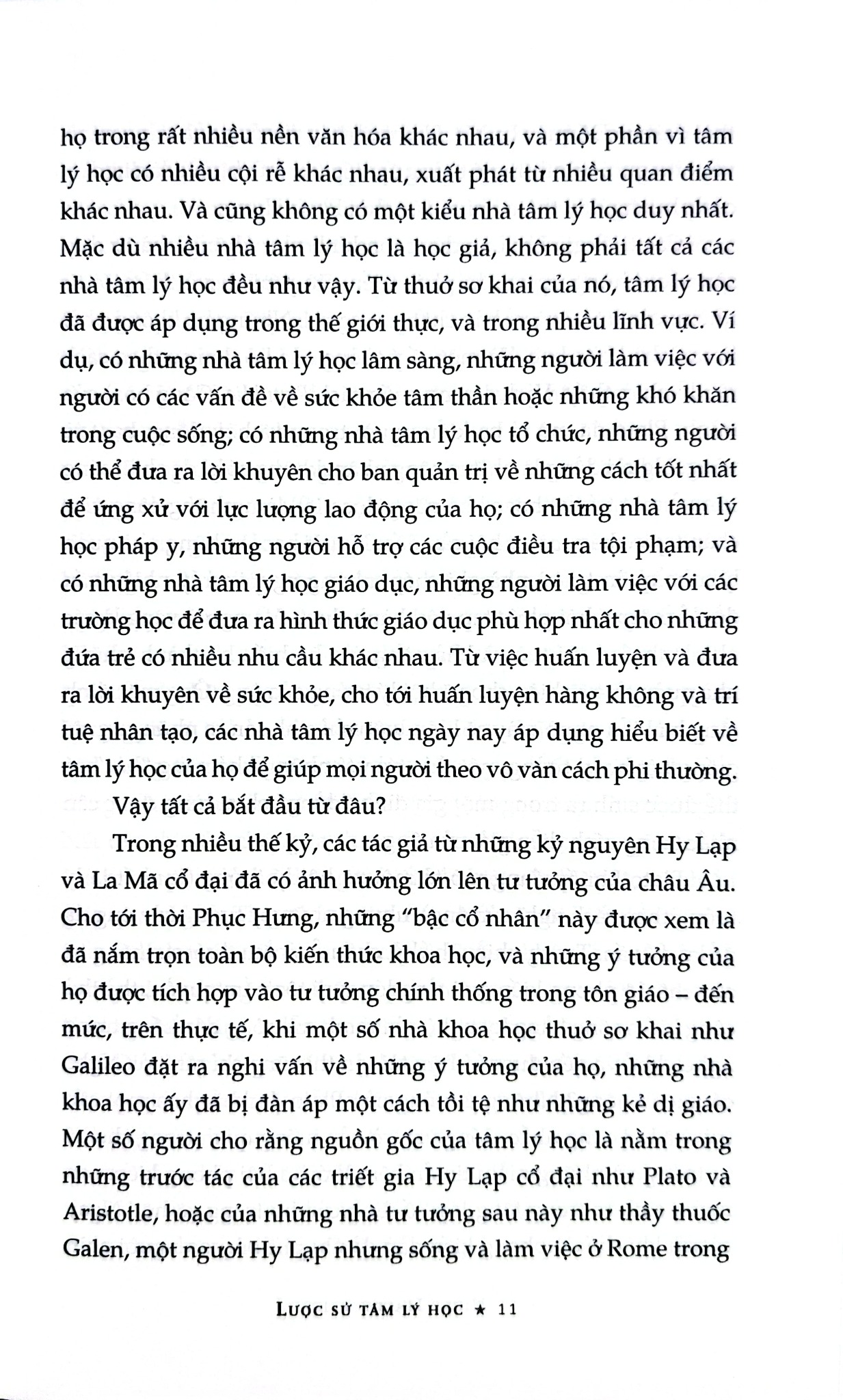 Lược Sử Tâm Lý Học - Nicky Hayes