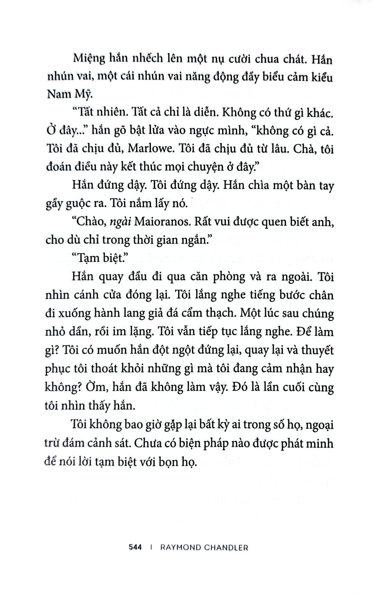 Kẻ Không Thể Giã Từ - Raymond Chandler