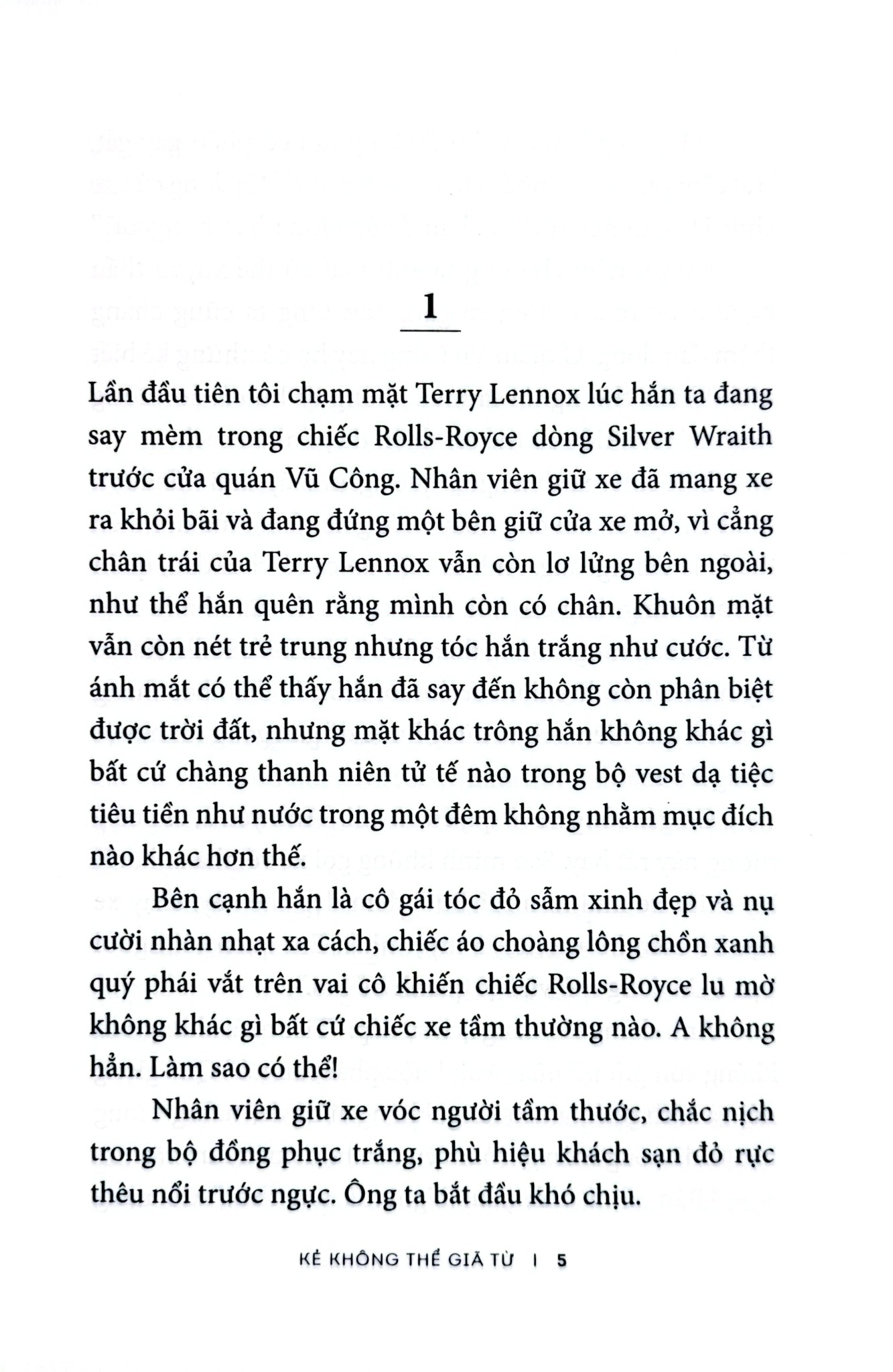 Kẻ Không Thể Giã Từ - Raymond Chandler