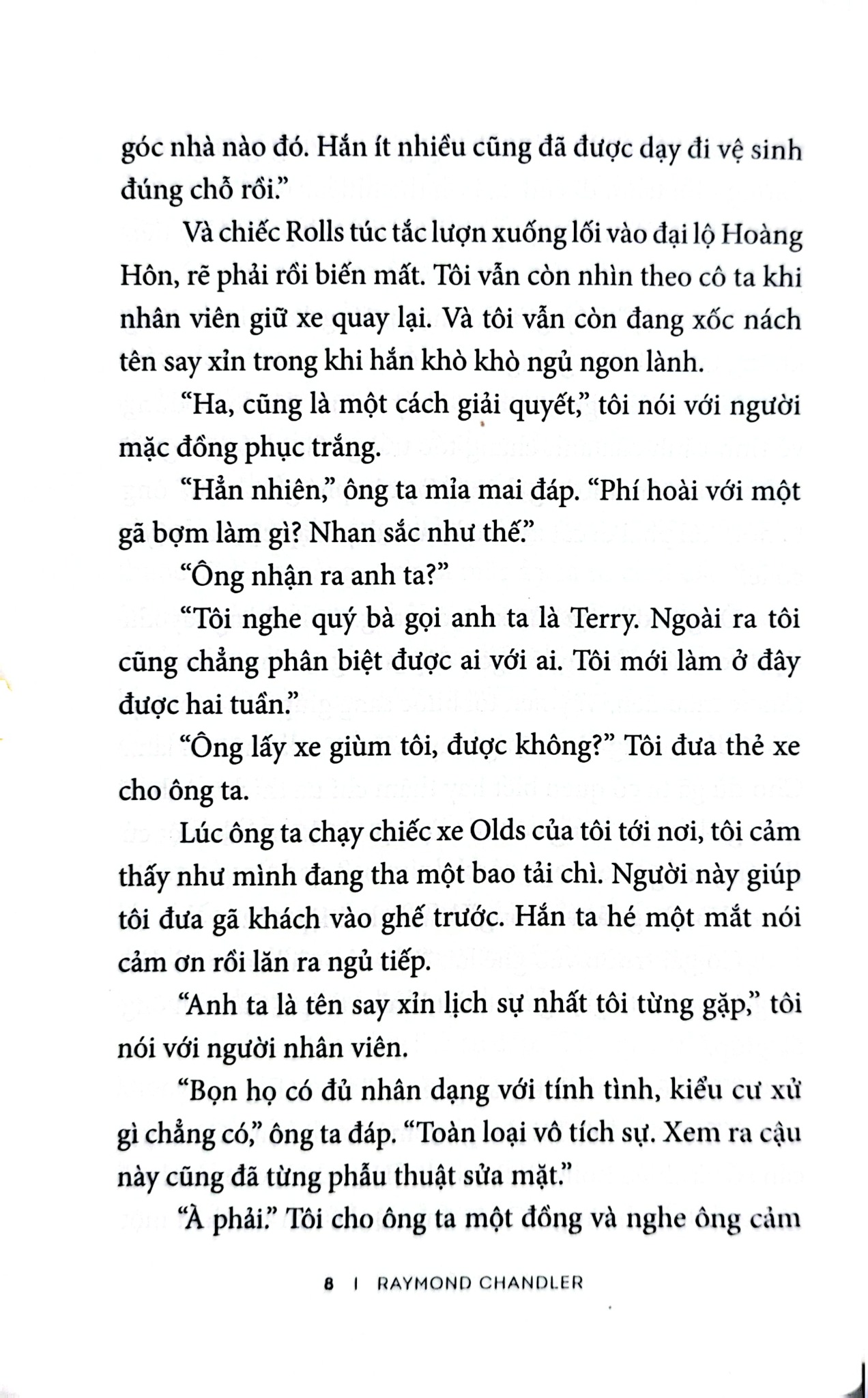 Kẻ Không Thể Giã Từ - Raymond Chandler