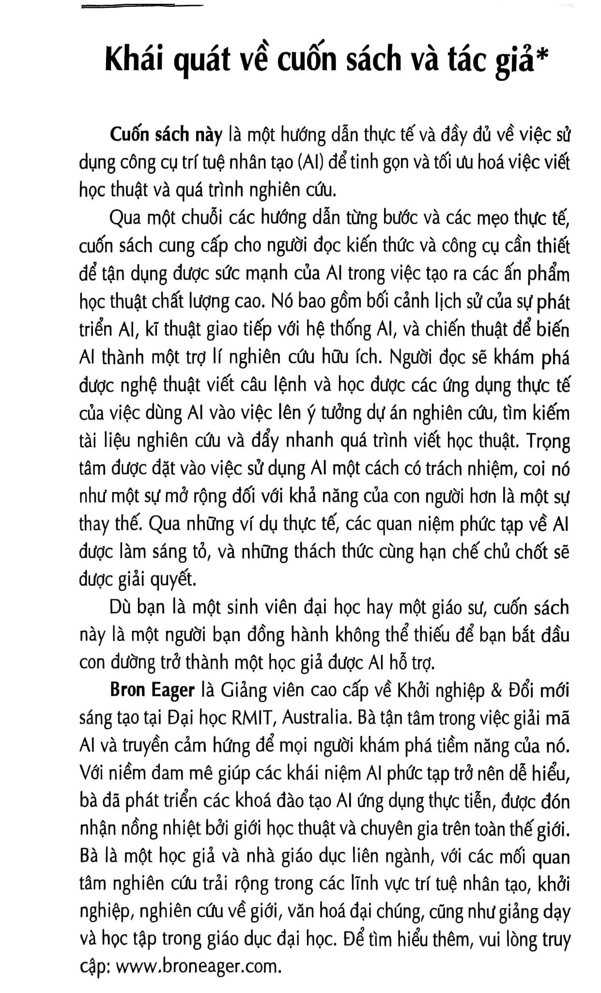 AI - Trợ Thủ Trong Nghiên Cứu Và Viết Học Thuật - Bron Eager