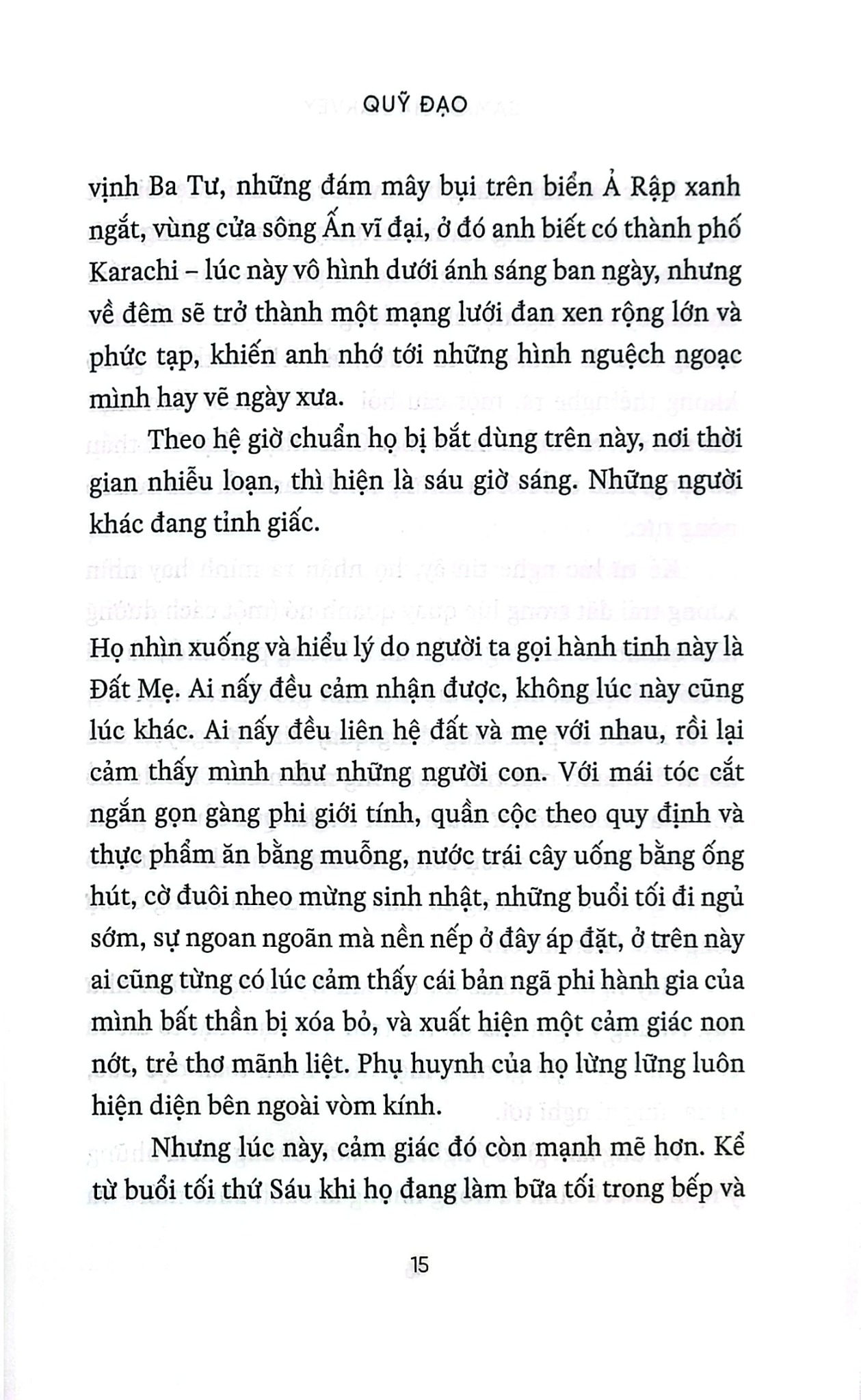 Quỹ Đạo - Samantha Harvey