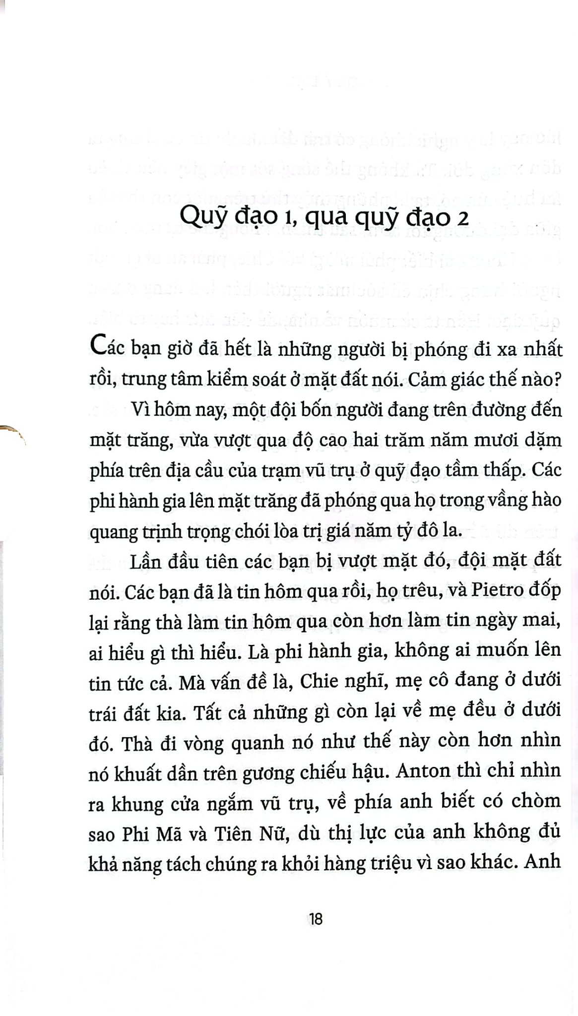 Quỹ Đạo - Samantha Harvey