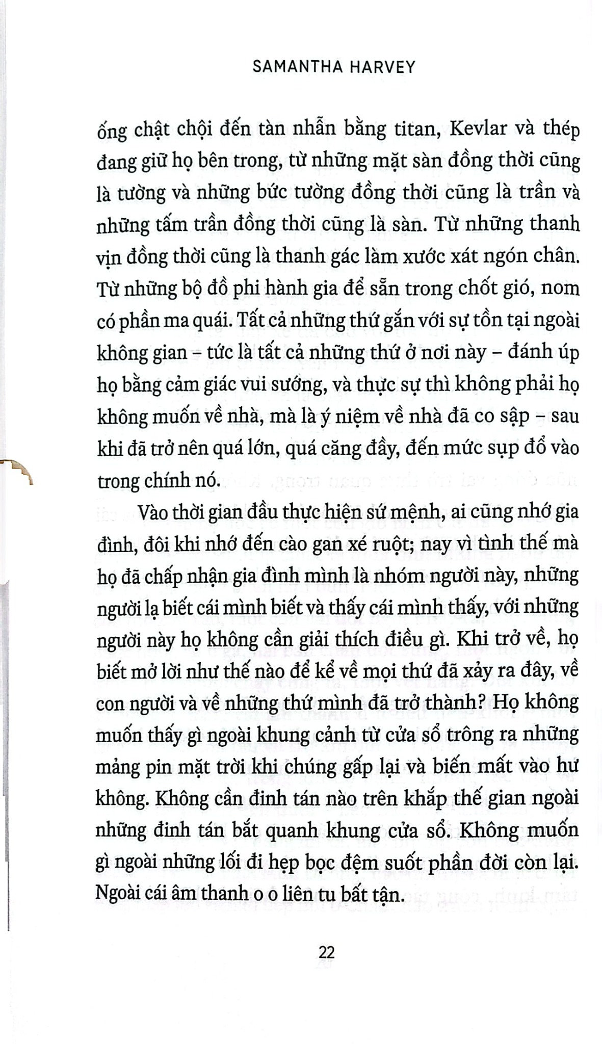 Quỹ Đạo - Samantha Harvey